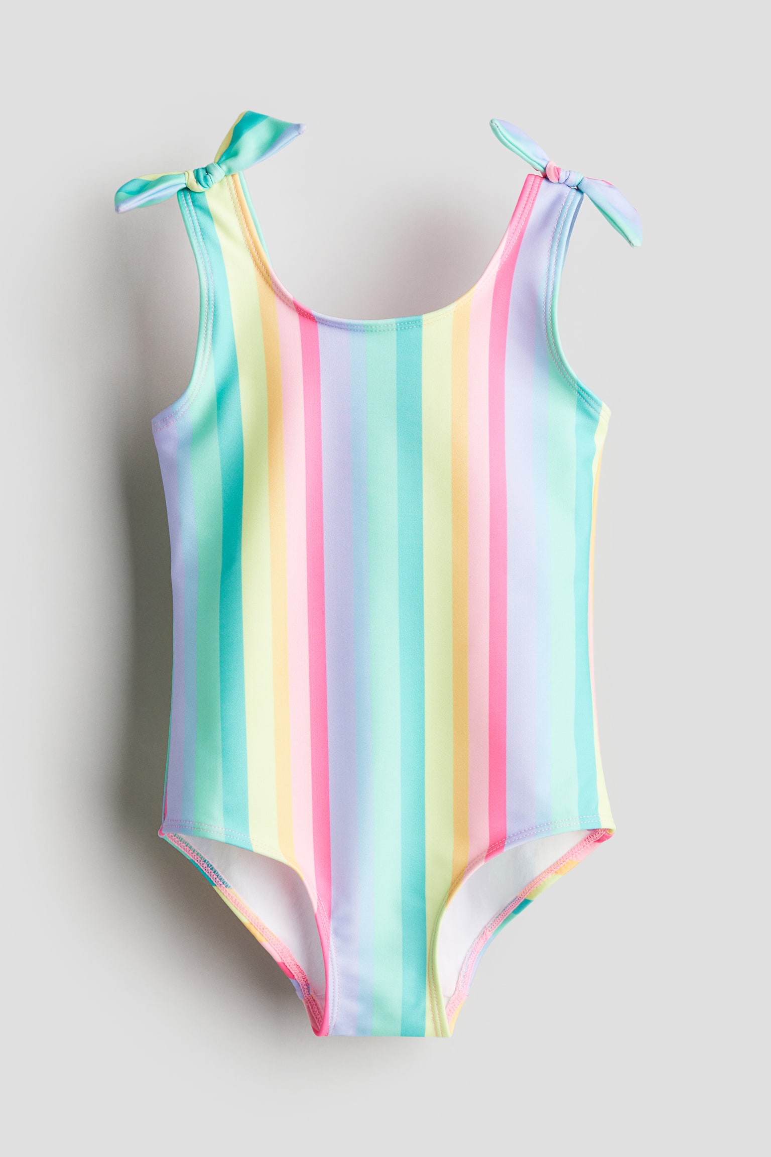 Pattern Swimsuit - Pink/Rainbow stripe/Light pink/Gradient/Light purple/Unicorns - 1