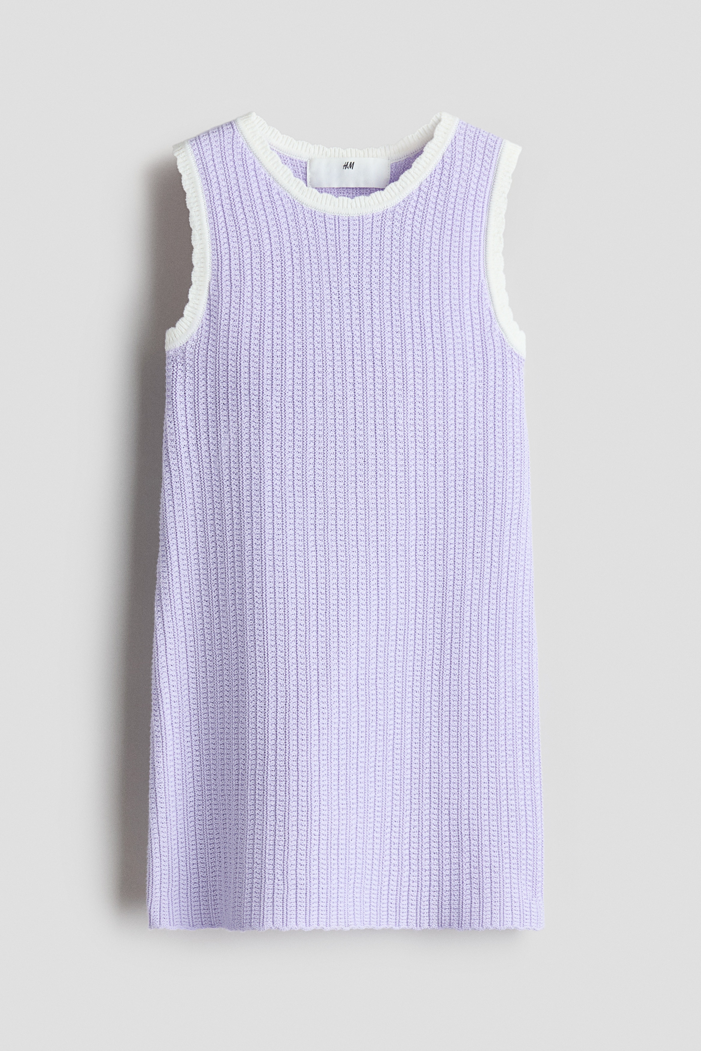 Baumwollkleid mit StrukturModell