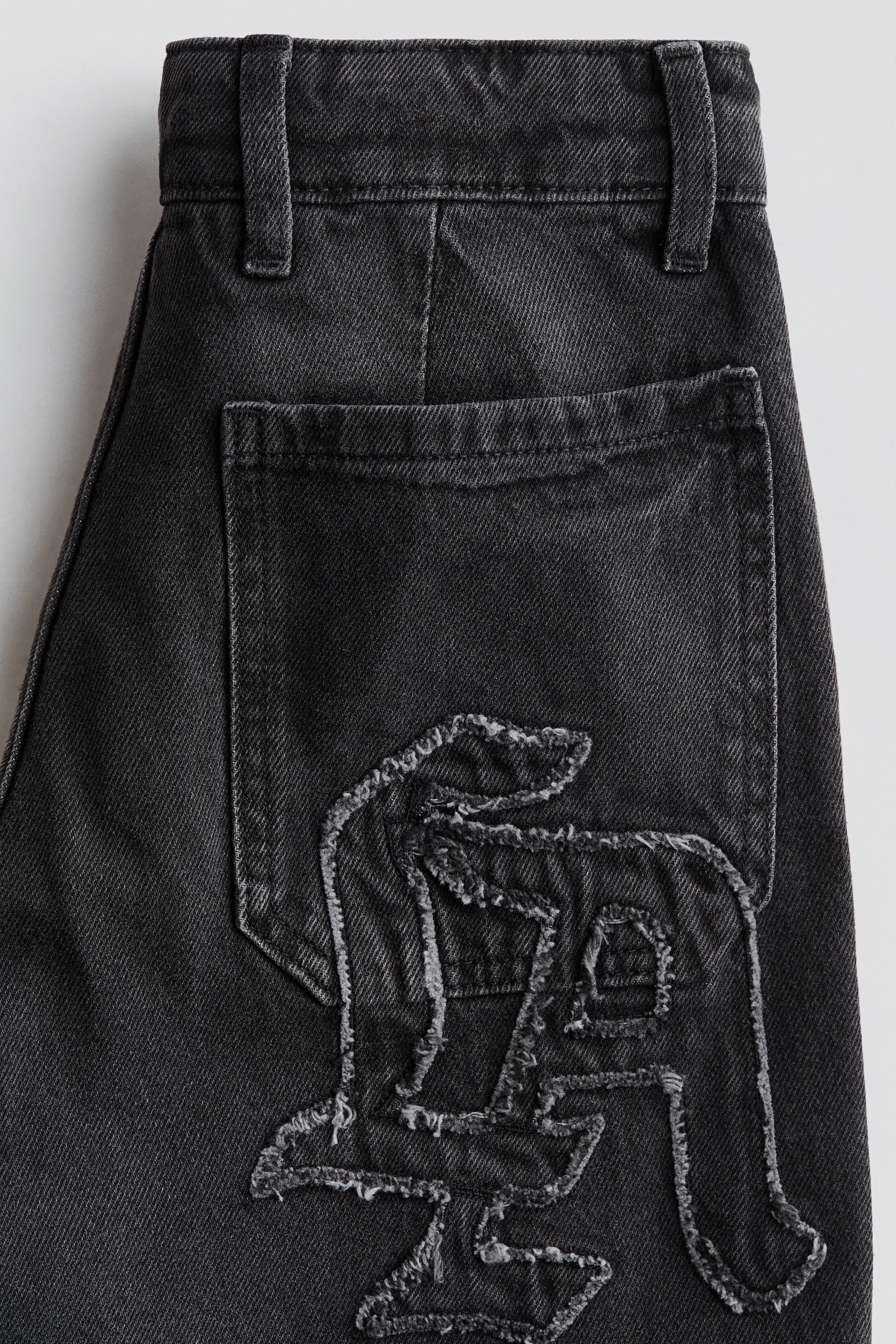 Wide-Leg Regular Jeans