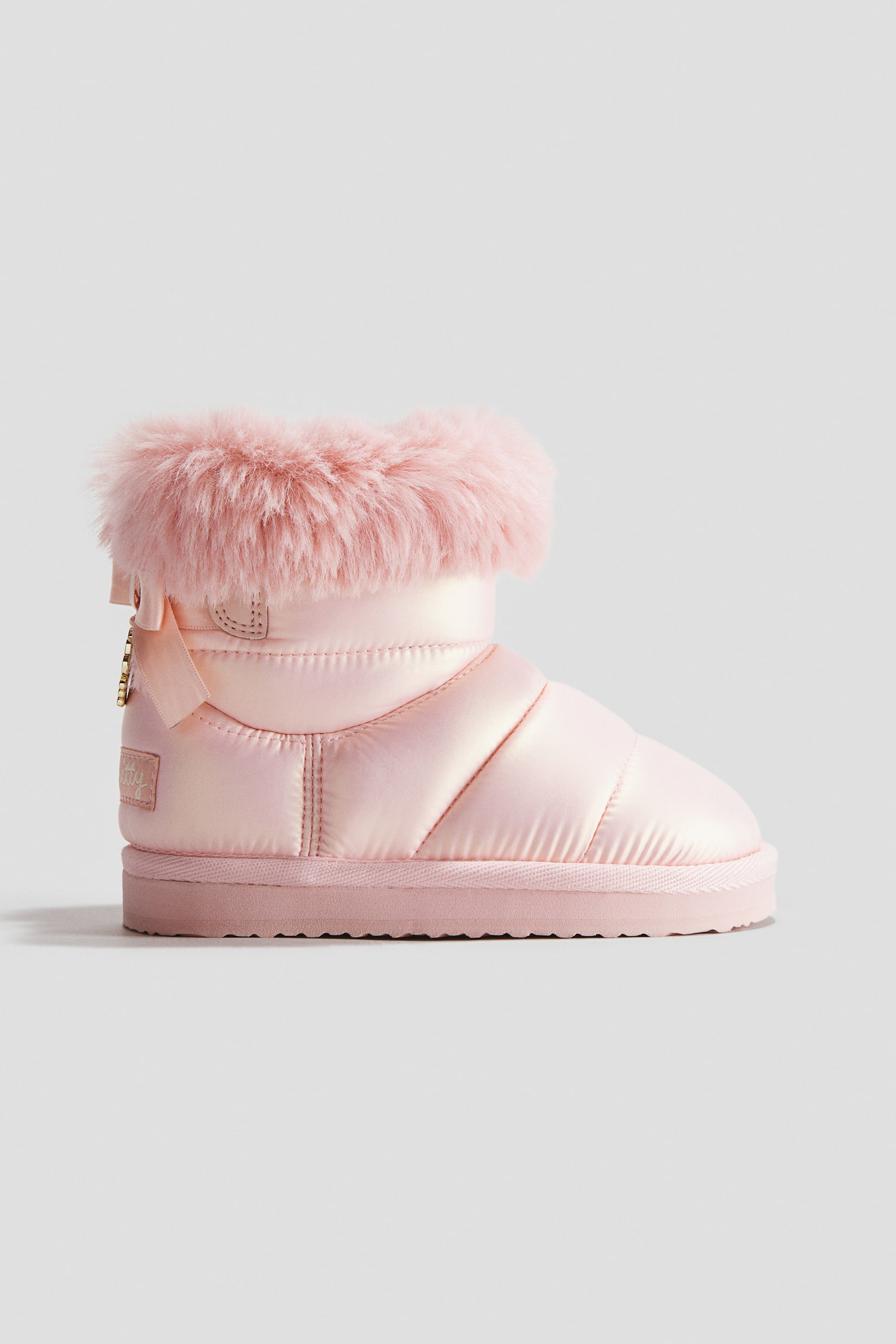 Botas de tejido peluche - Light pink/Hello Kitty