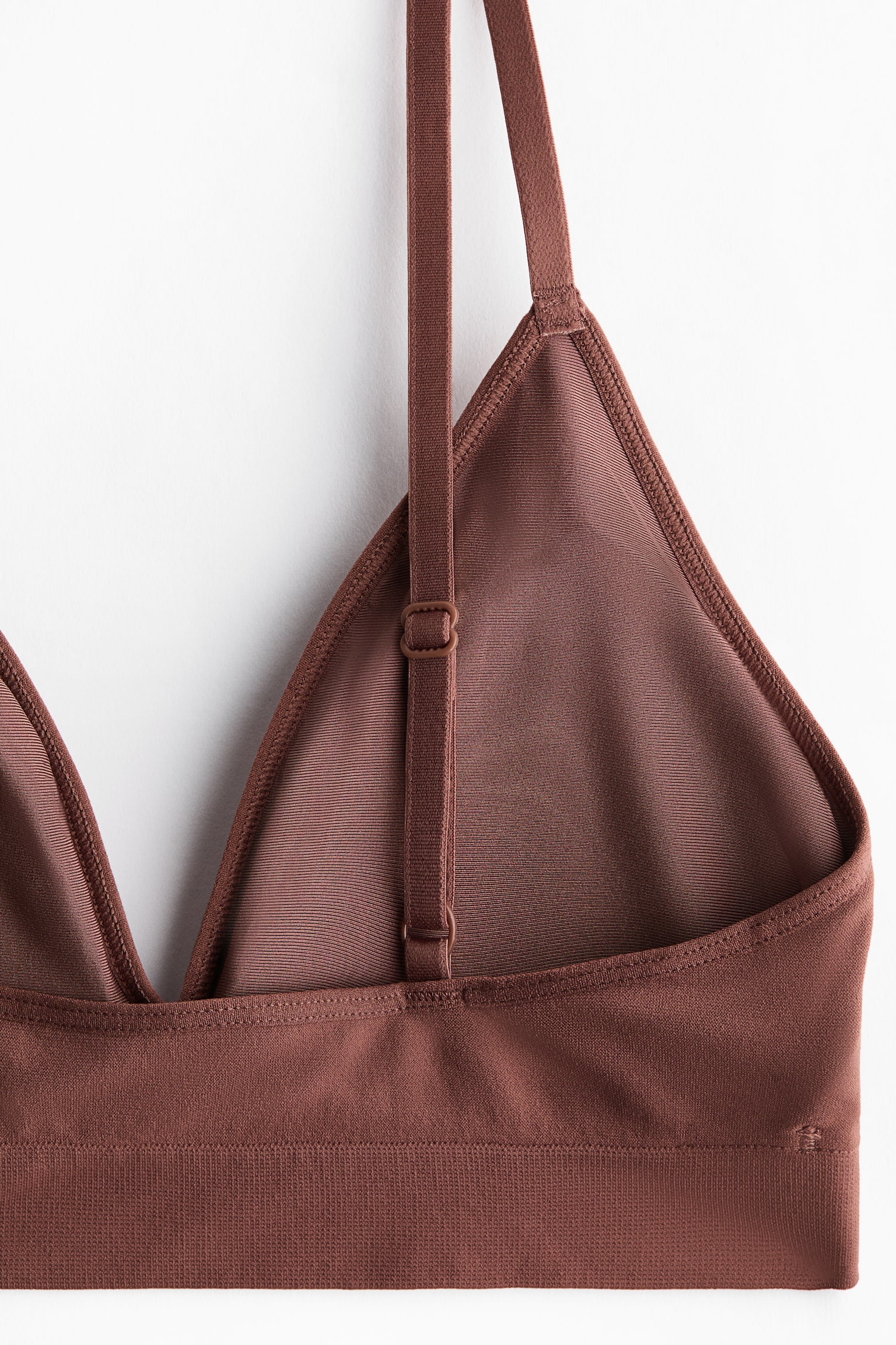 Seamless padded soft bra - Brown/Black/White/Light beige/Pigeon blue/Grey-green/Black/Dark brown - 4