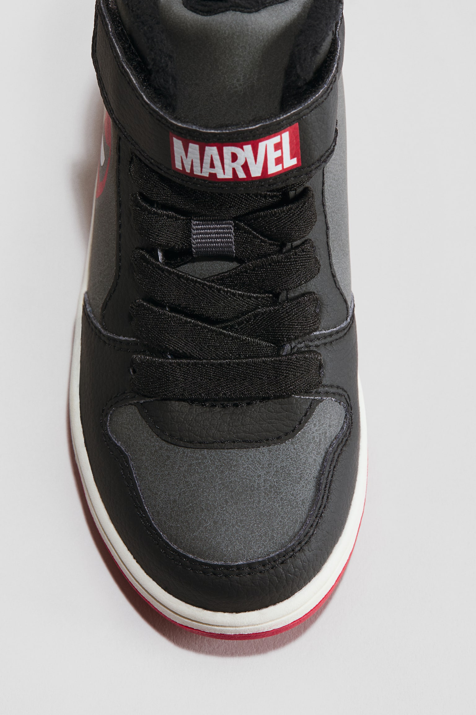 Varmfodrade ankelhöga sneakers - Mörkgrå/Spindelmannen/Svart/Svart/Minecraft/Mörkblå/Marvel Comics - 3