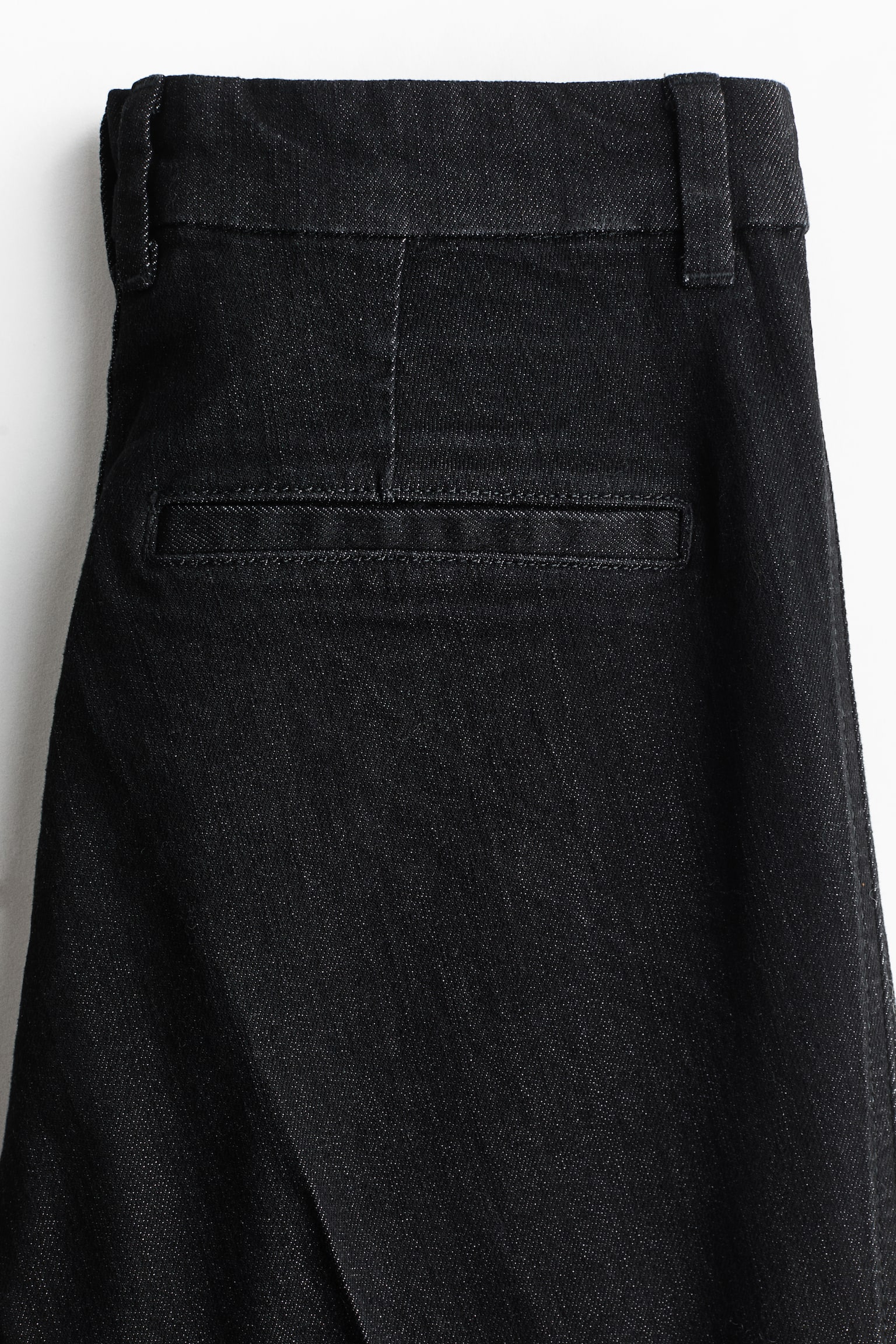 Flared High Jeans - שחור ג'ינס/כחול ג'ינס כהה - 6