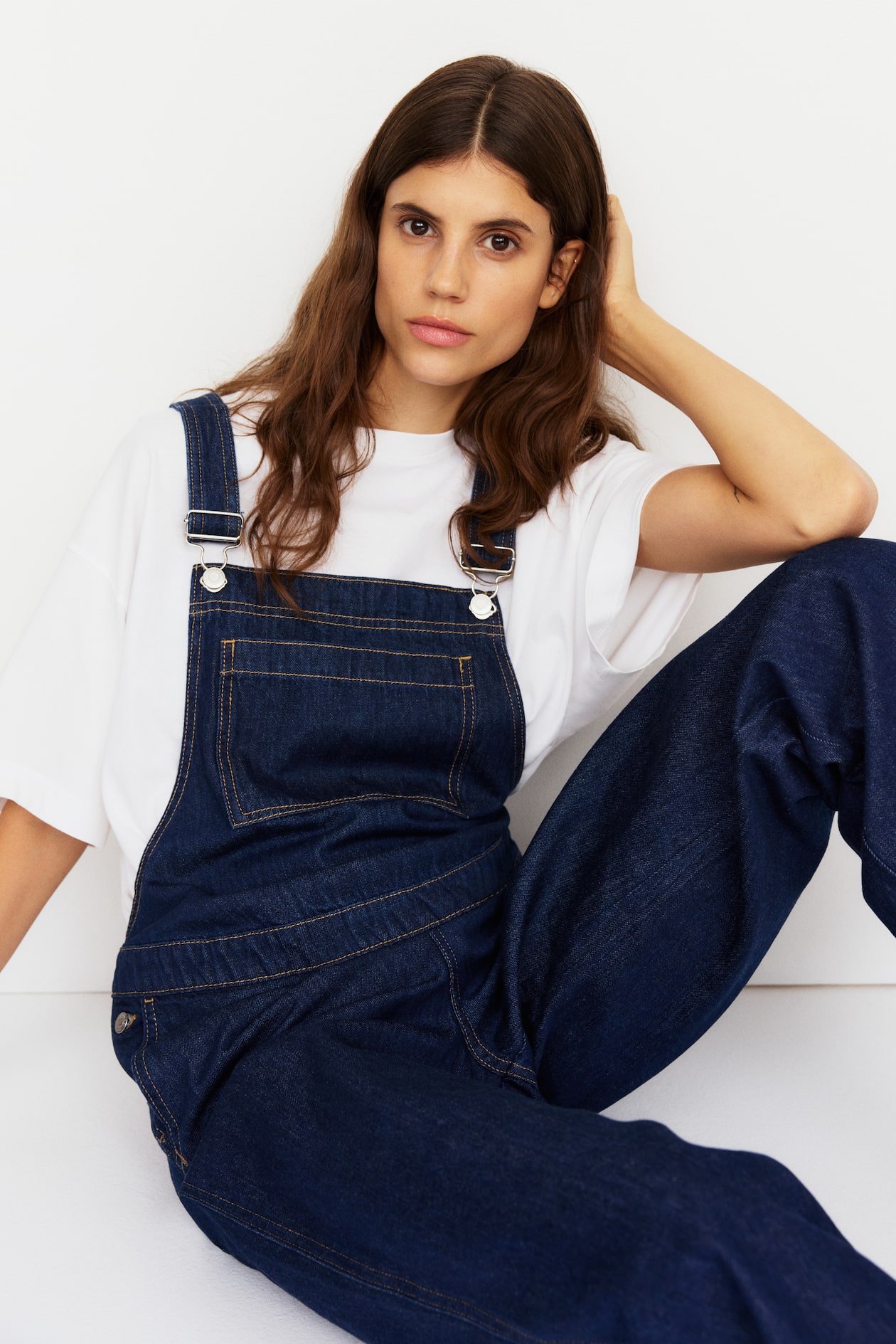 MAMA Before & After Denim Overalls - image 2
