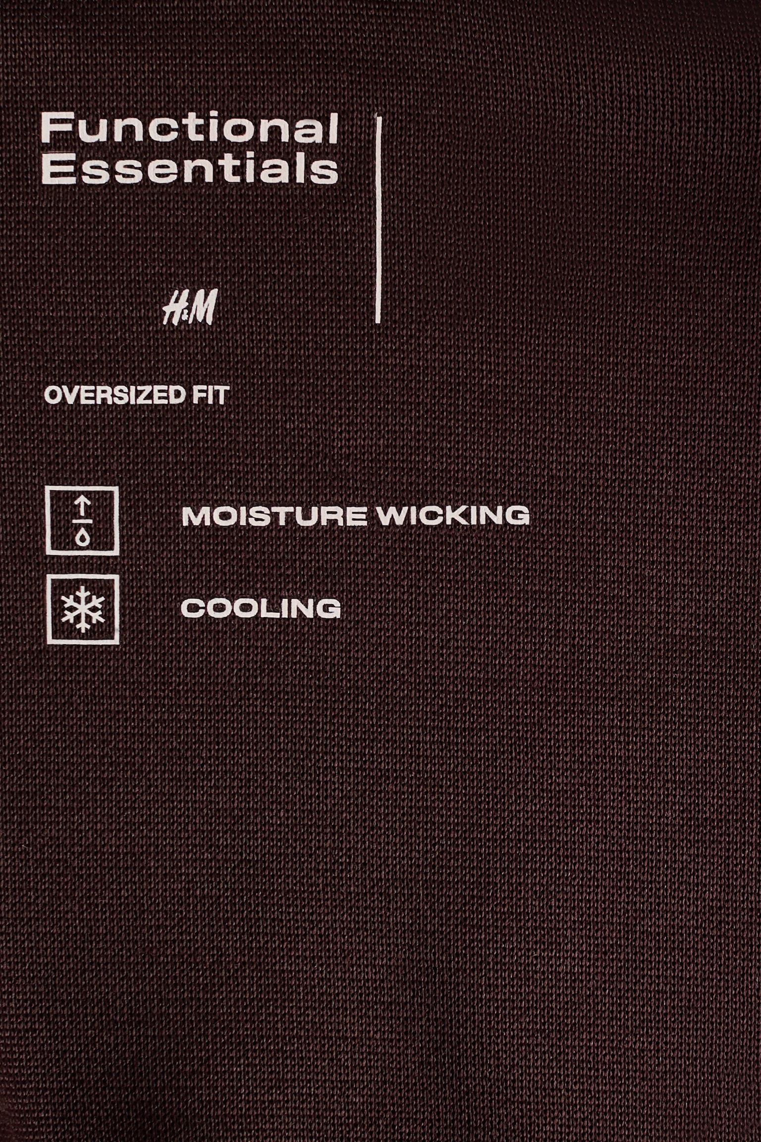 쿨링 티셔츠 오버사이즈핏 - 다크 브라운/블랙/화이트 - 6