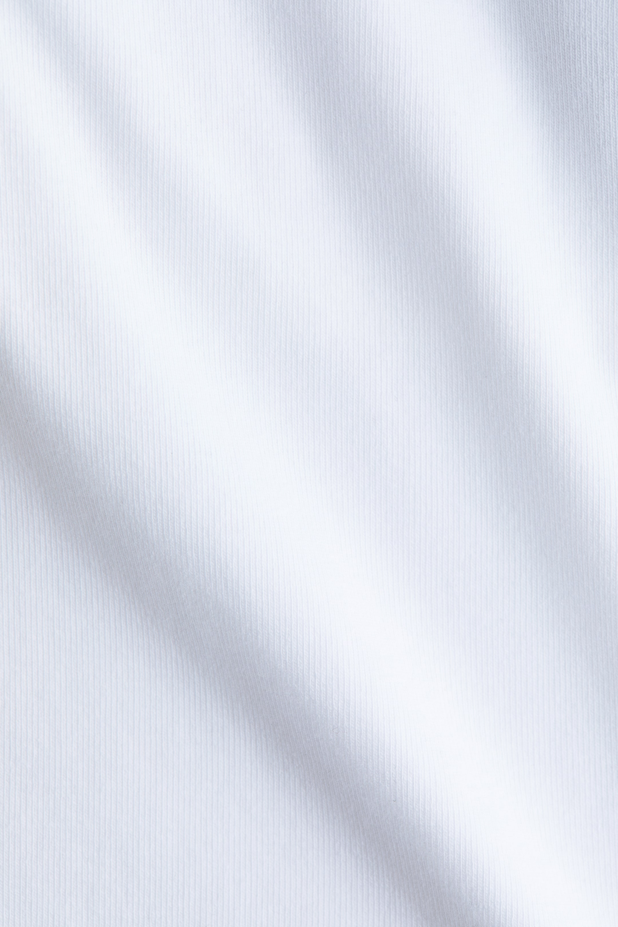 拡大画像を表示: Integral-bra cotton vest top - White - レディース | H&M JP 2