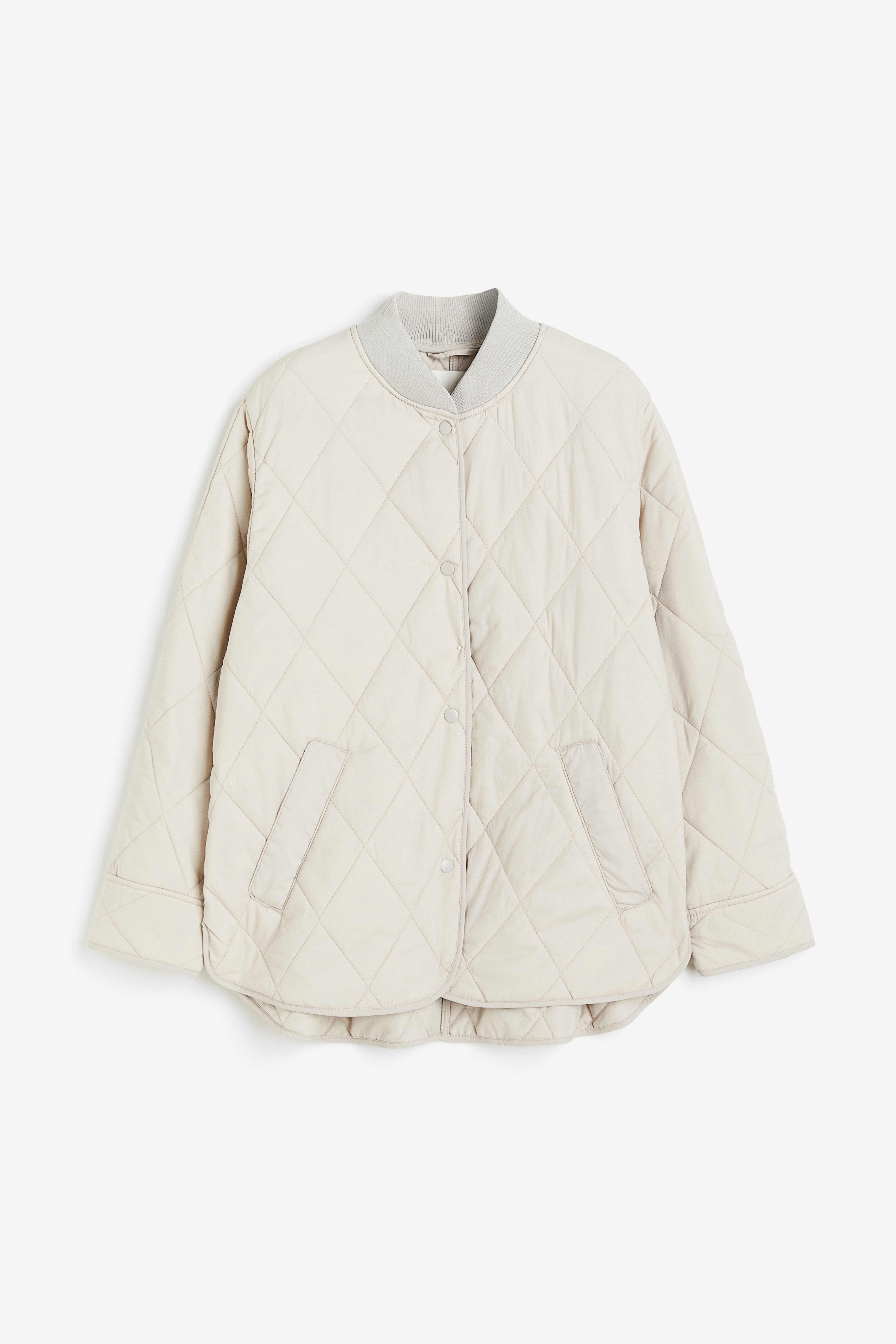 H&m quilted jacket womens online