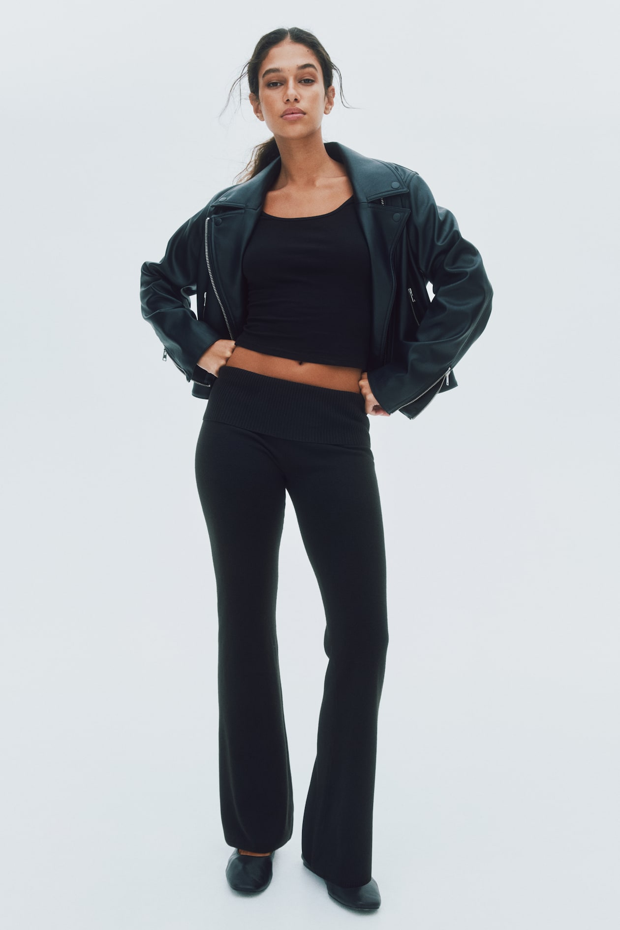 Knit Yoga Pants - image 5