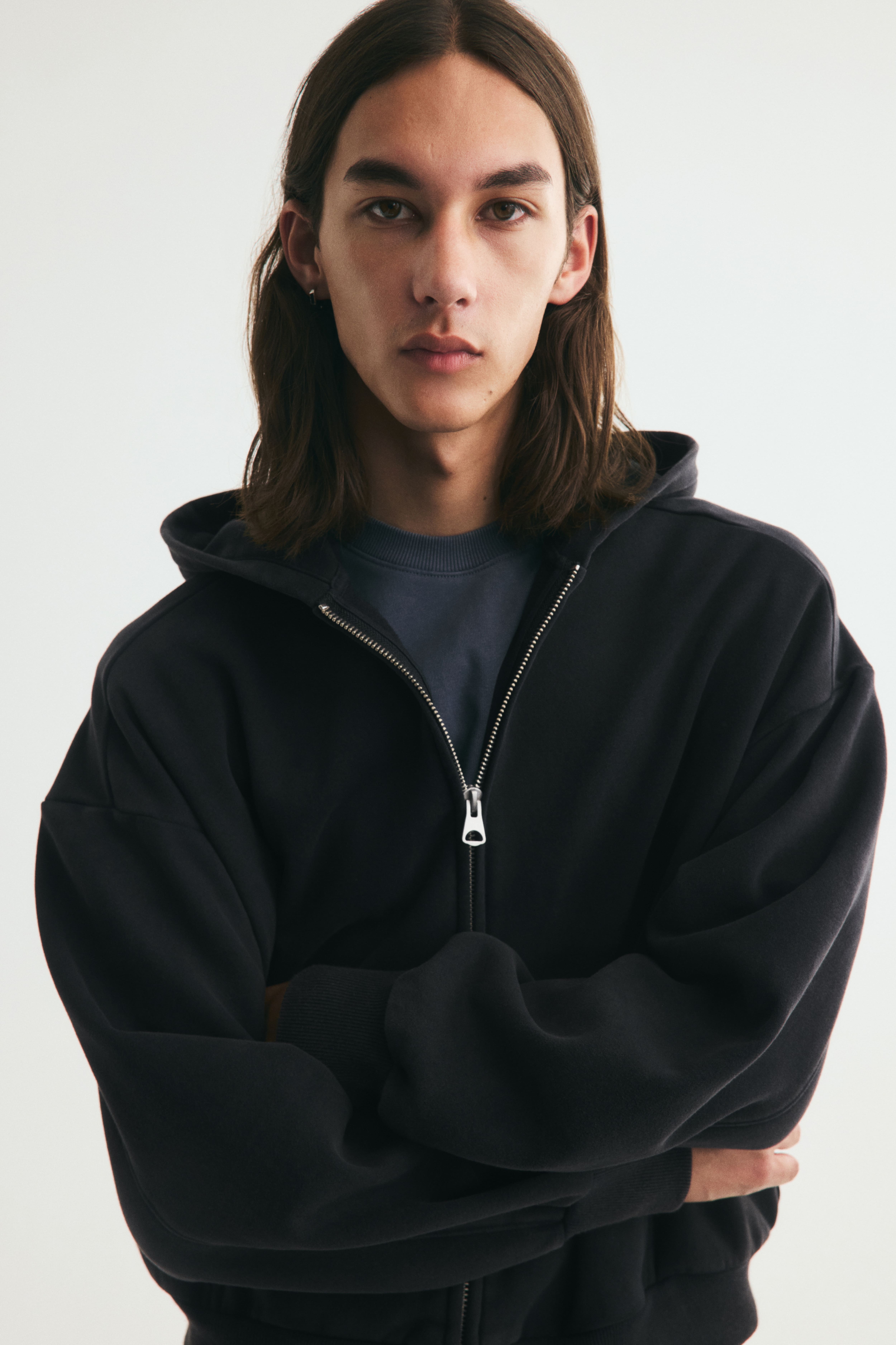 Oversized Hooded Jacket