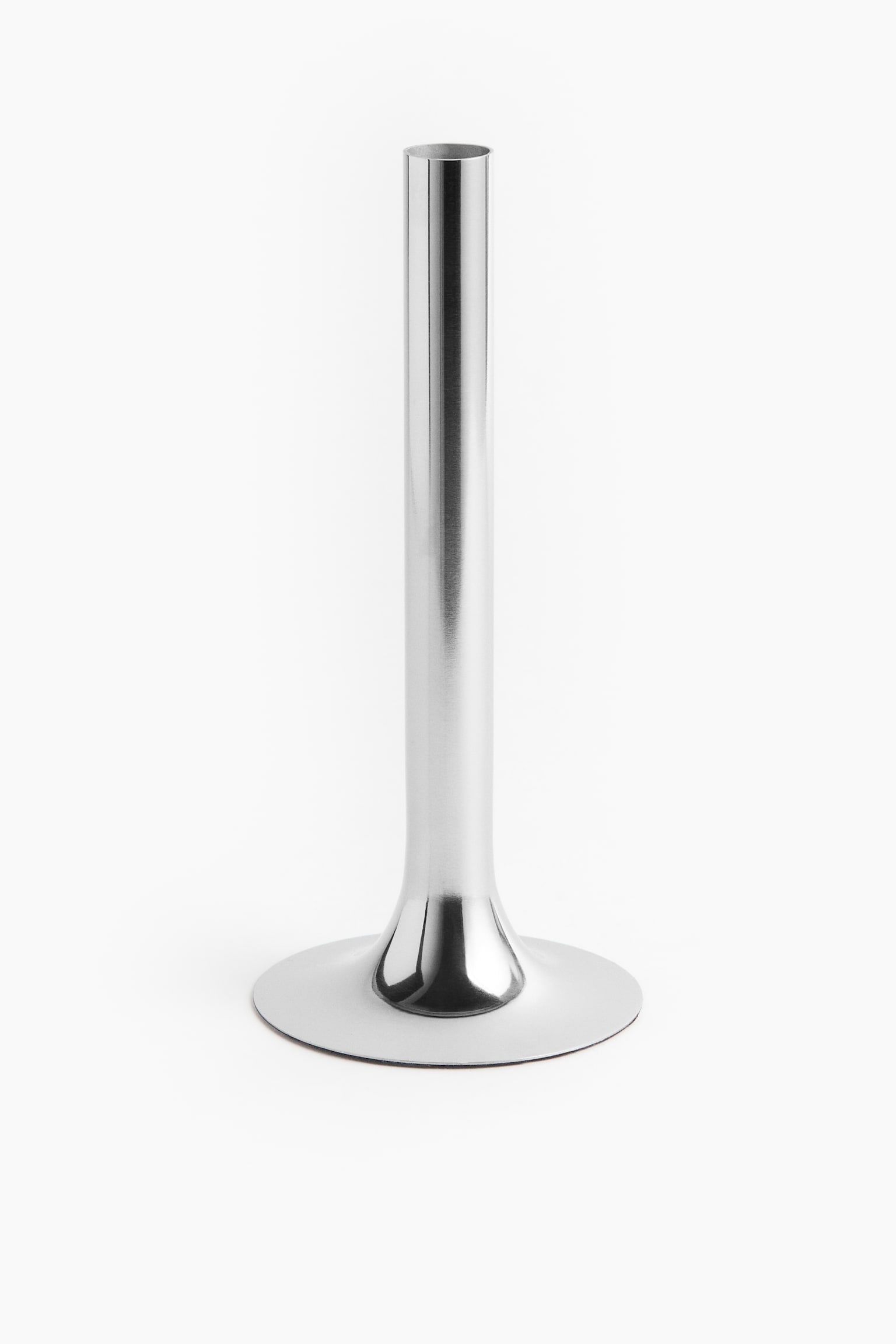 Tall stainless steel bud vase - Silver-coloured - 1