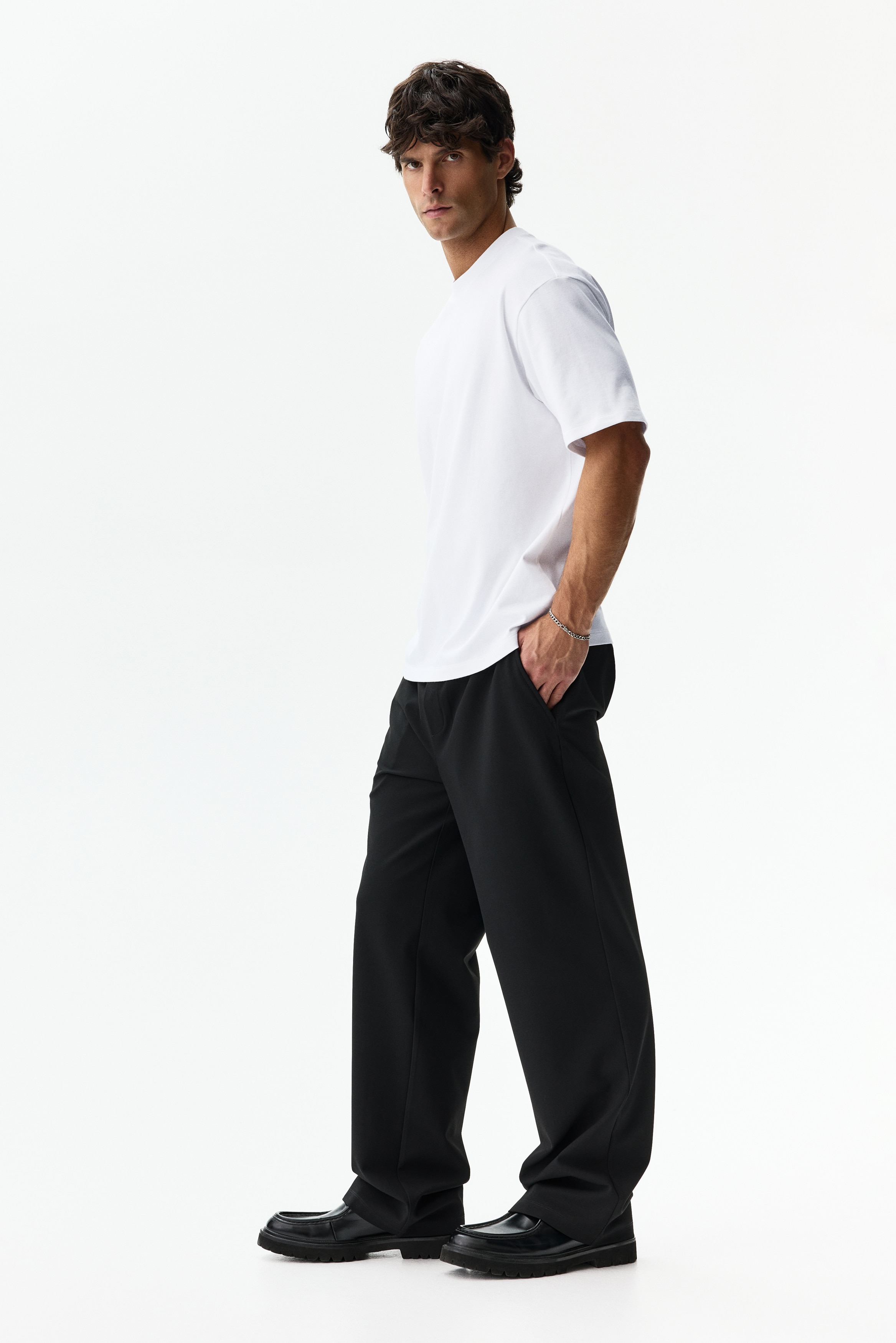 H & M - Cooling Relaxed Fit Tシャツ - ホワイト