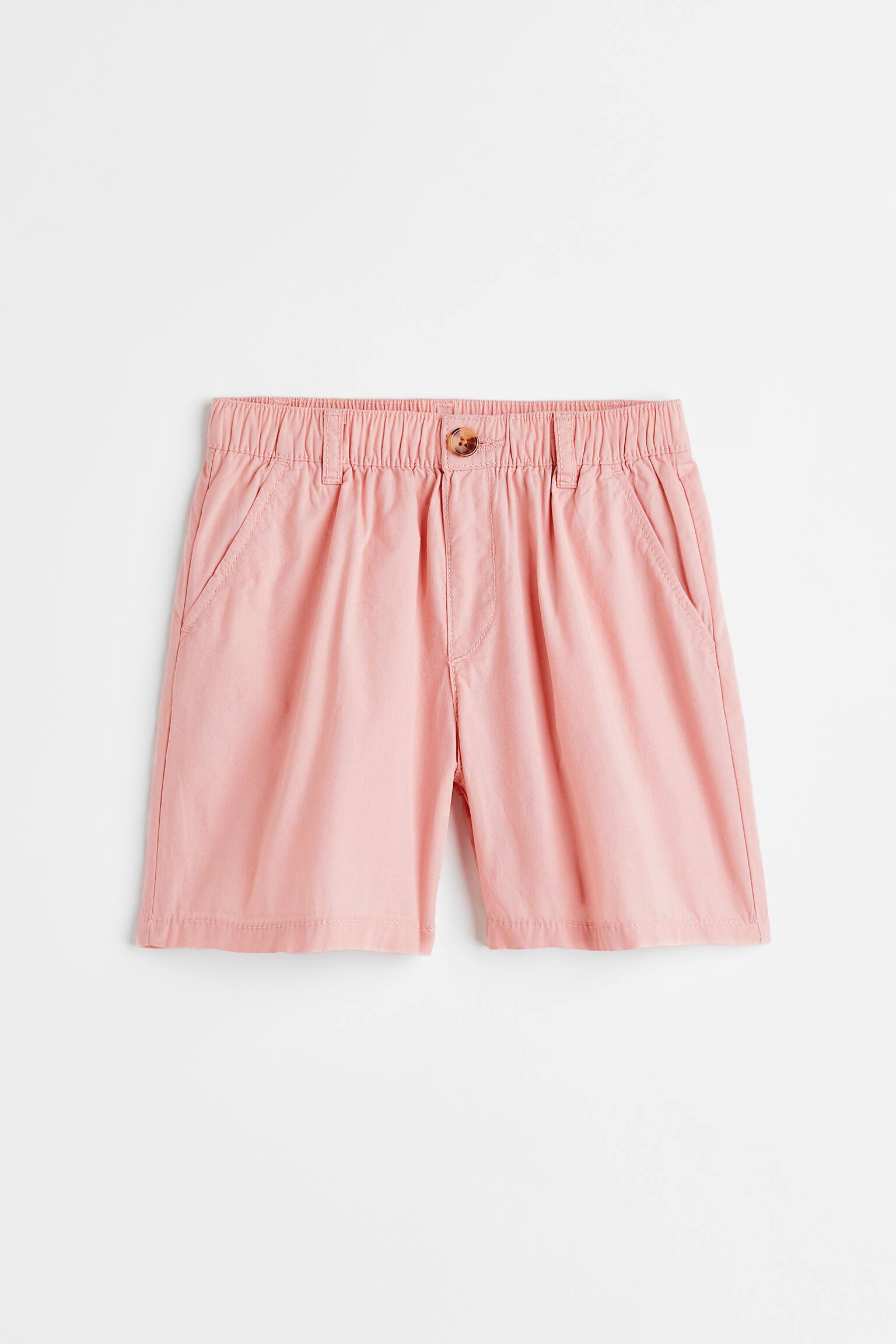 Cotton shorts - Light pink - 1