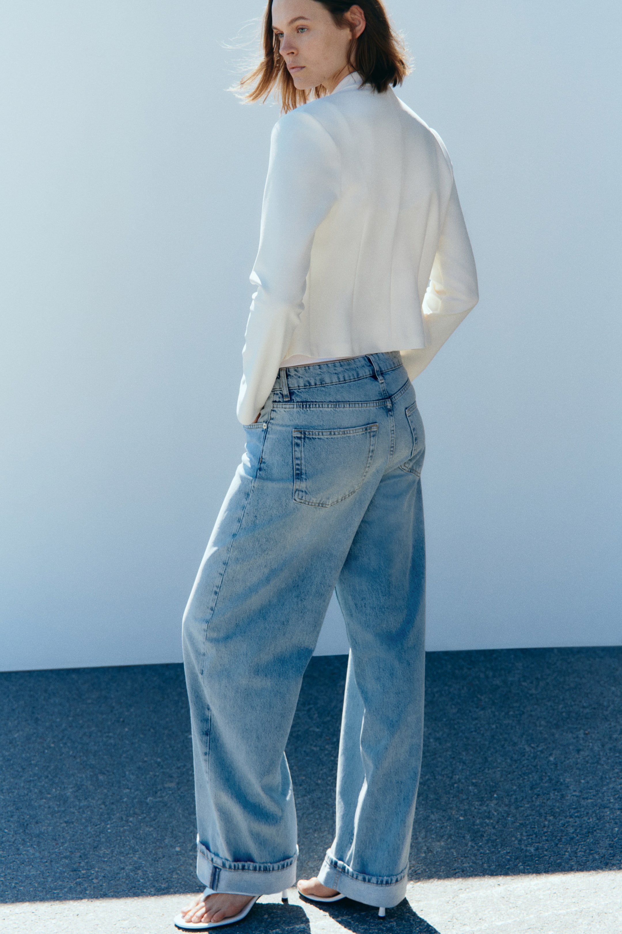 Jean flottant taille classique