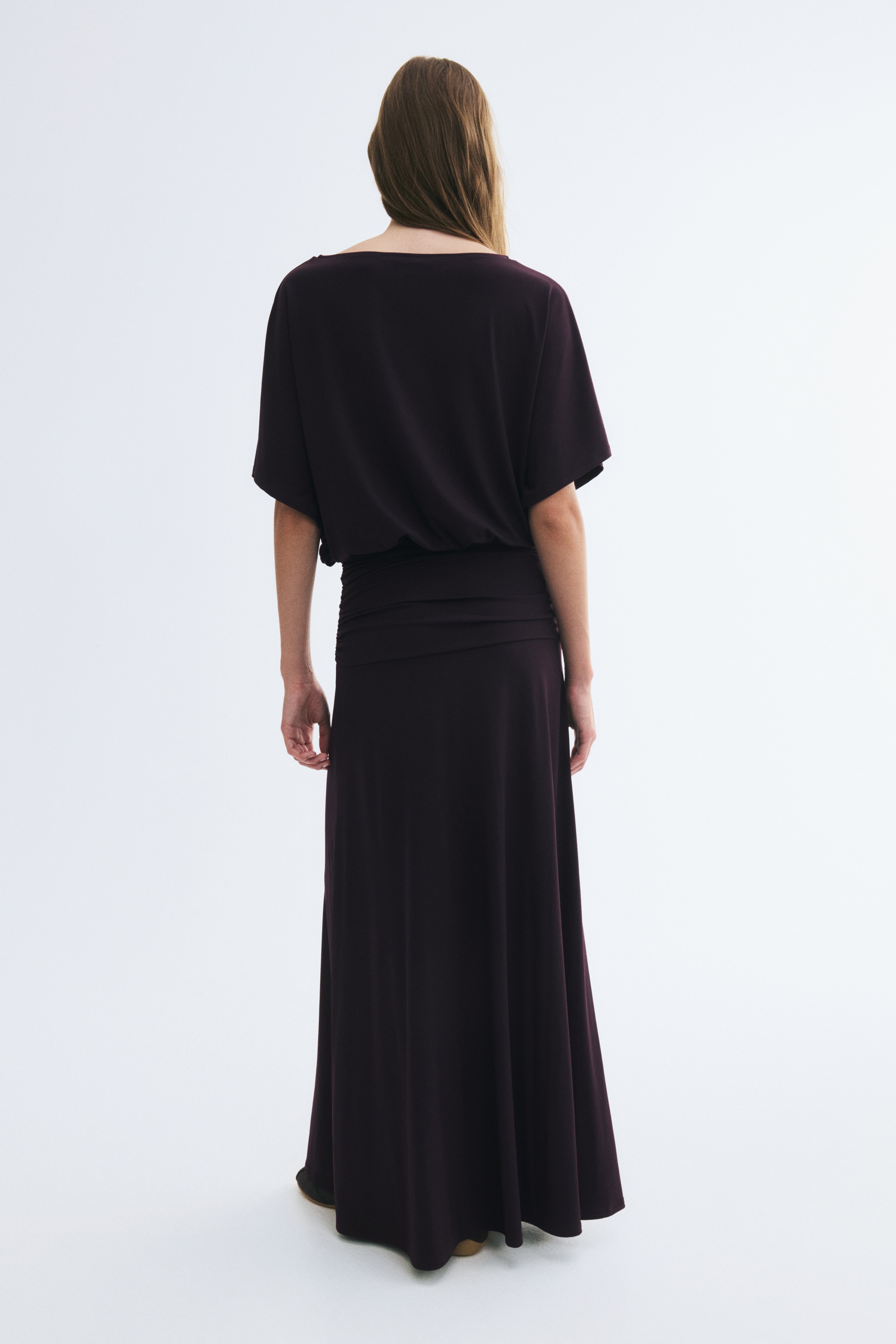 Draped Maxi Dress thumbnail 3