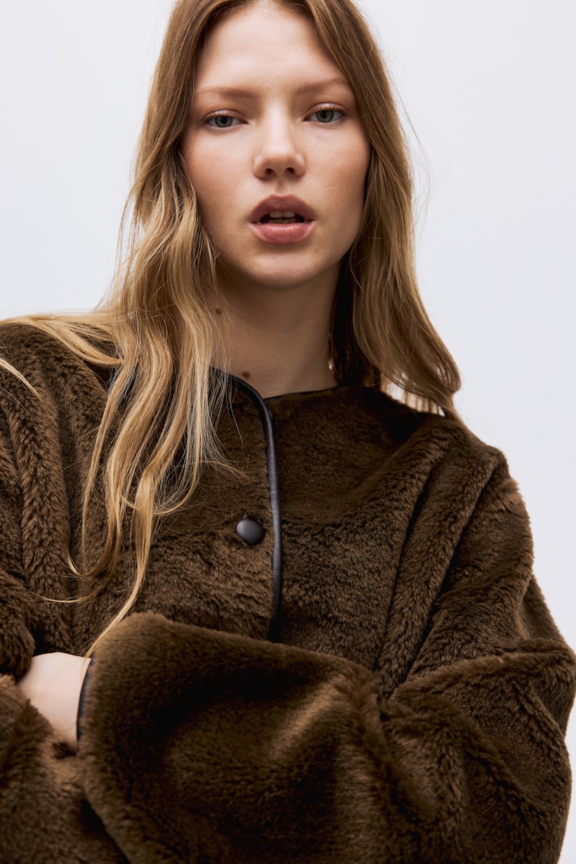 Manteaux Moumoute Femme Manteaux Fausse Fourrure H&M FR