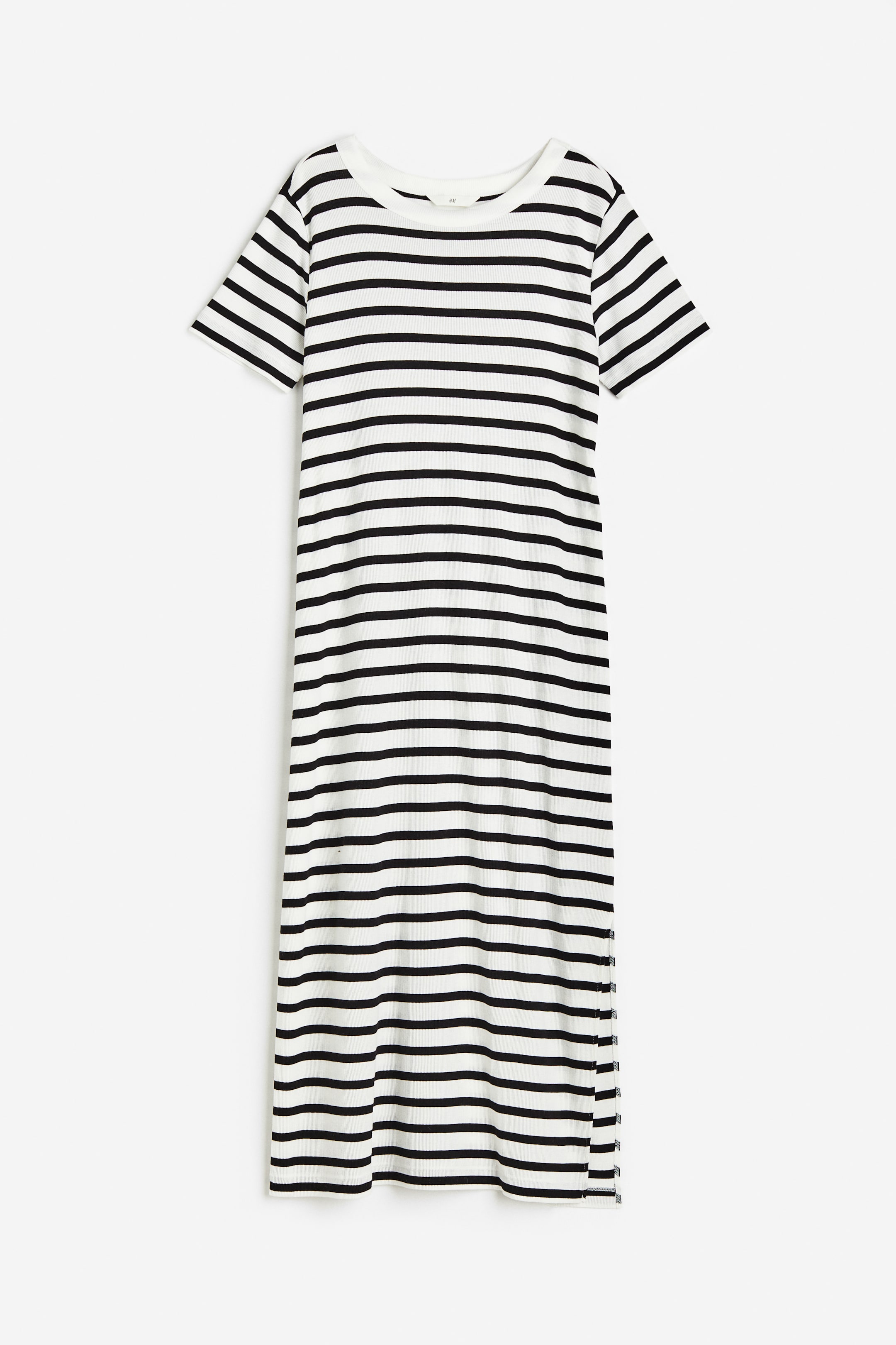 Ribbed Jersey Dress