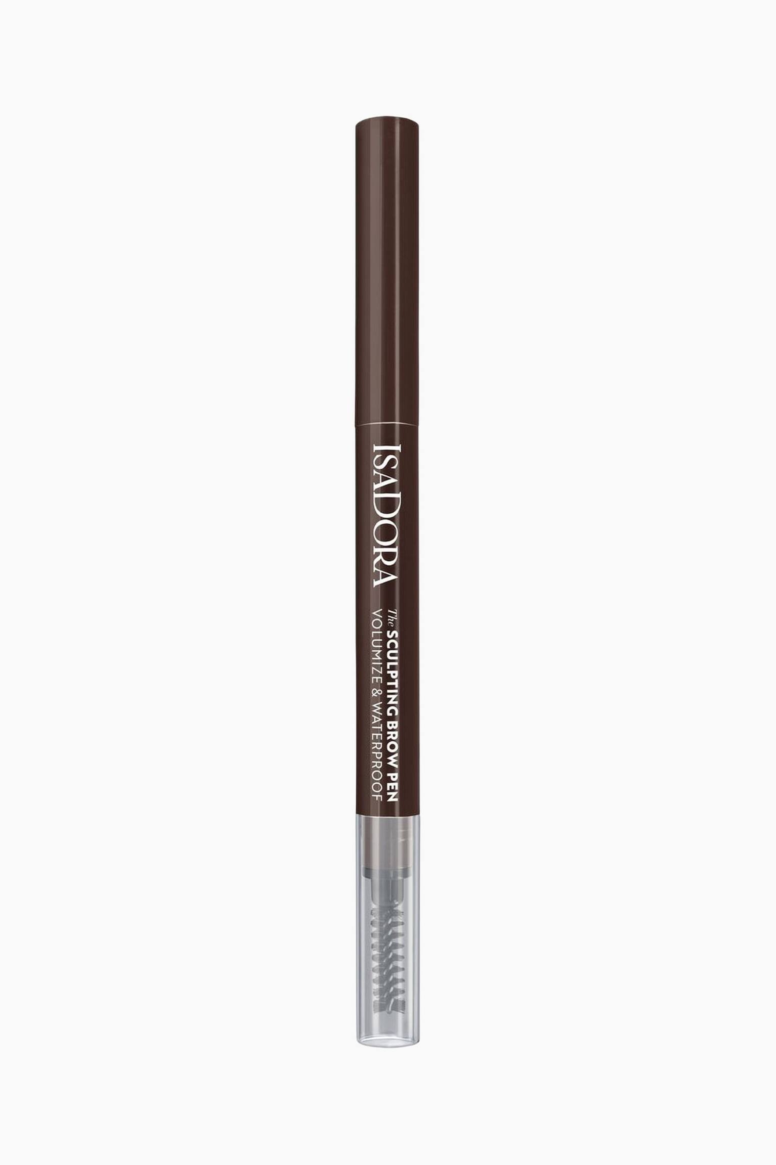Sculpting Brow Pen With Brush - Dark Brown/Light Brown - 2