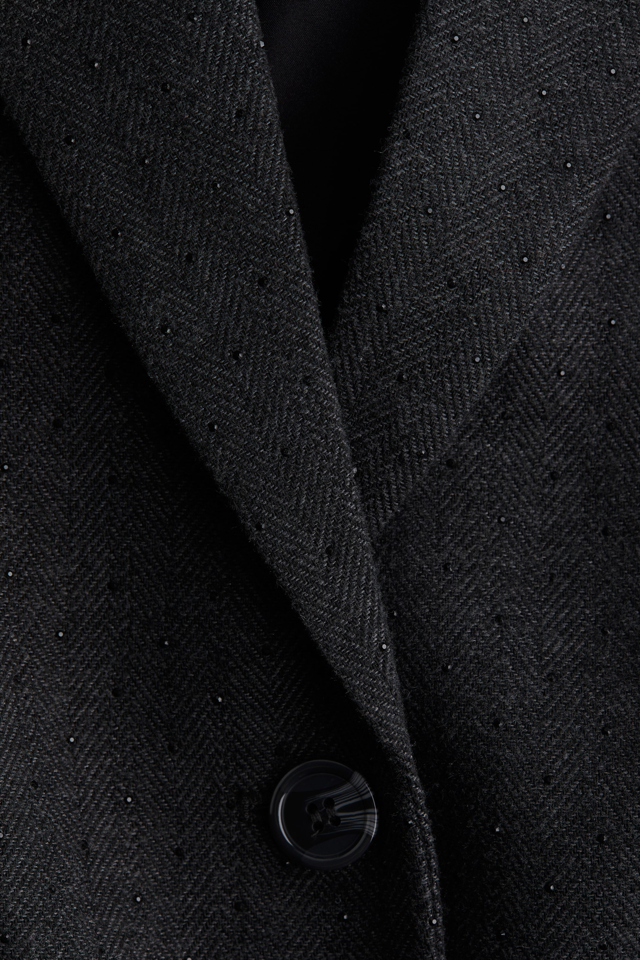 Преглед на по-голямо изображение: Сако с декорации - Тъмносив - ЖЕНИ | H&M BG 7