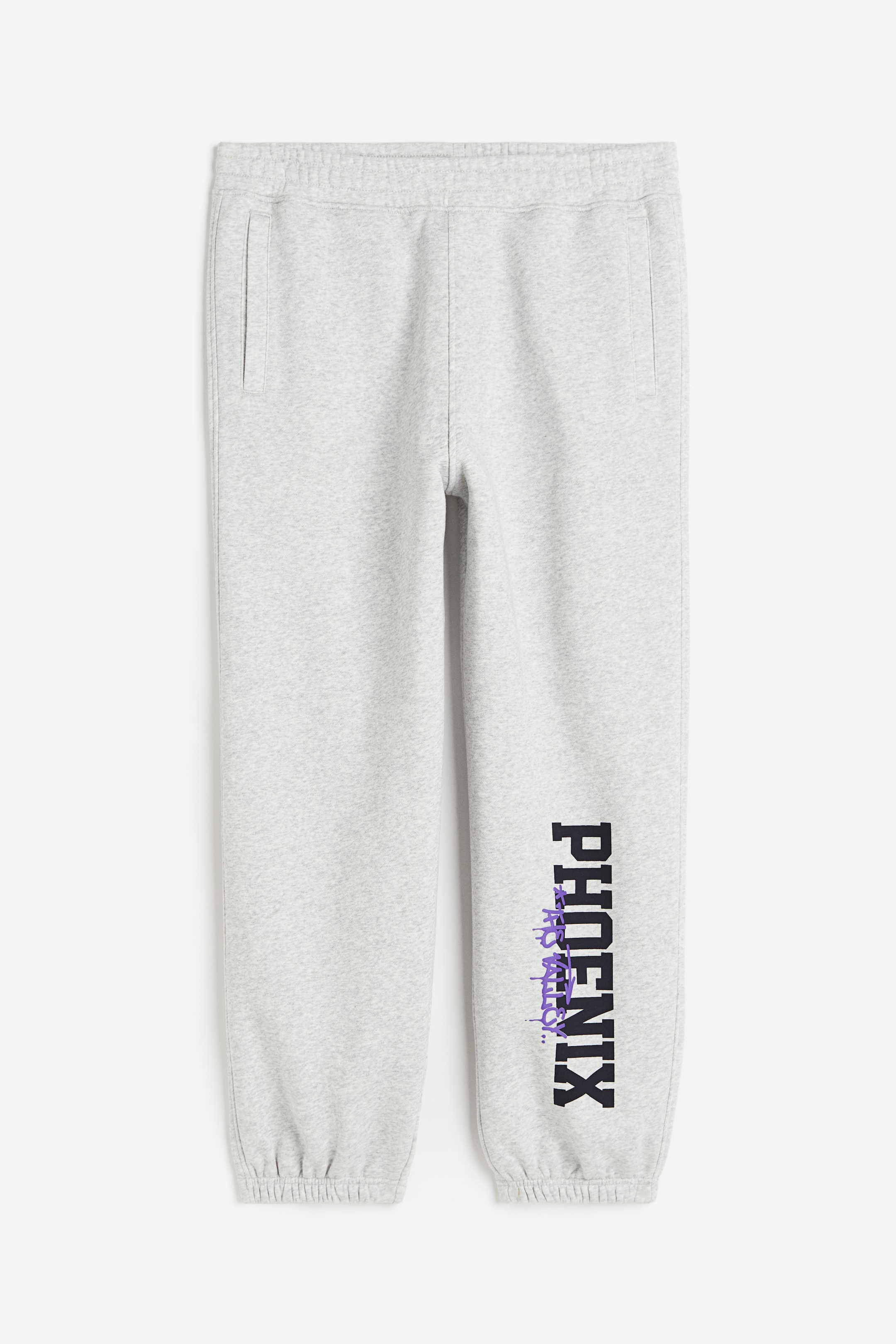 Loose Fit Printed Sweatpants