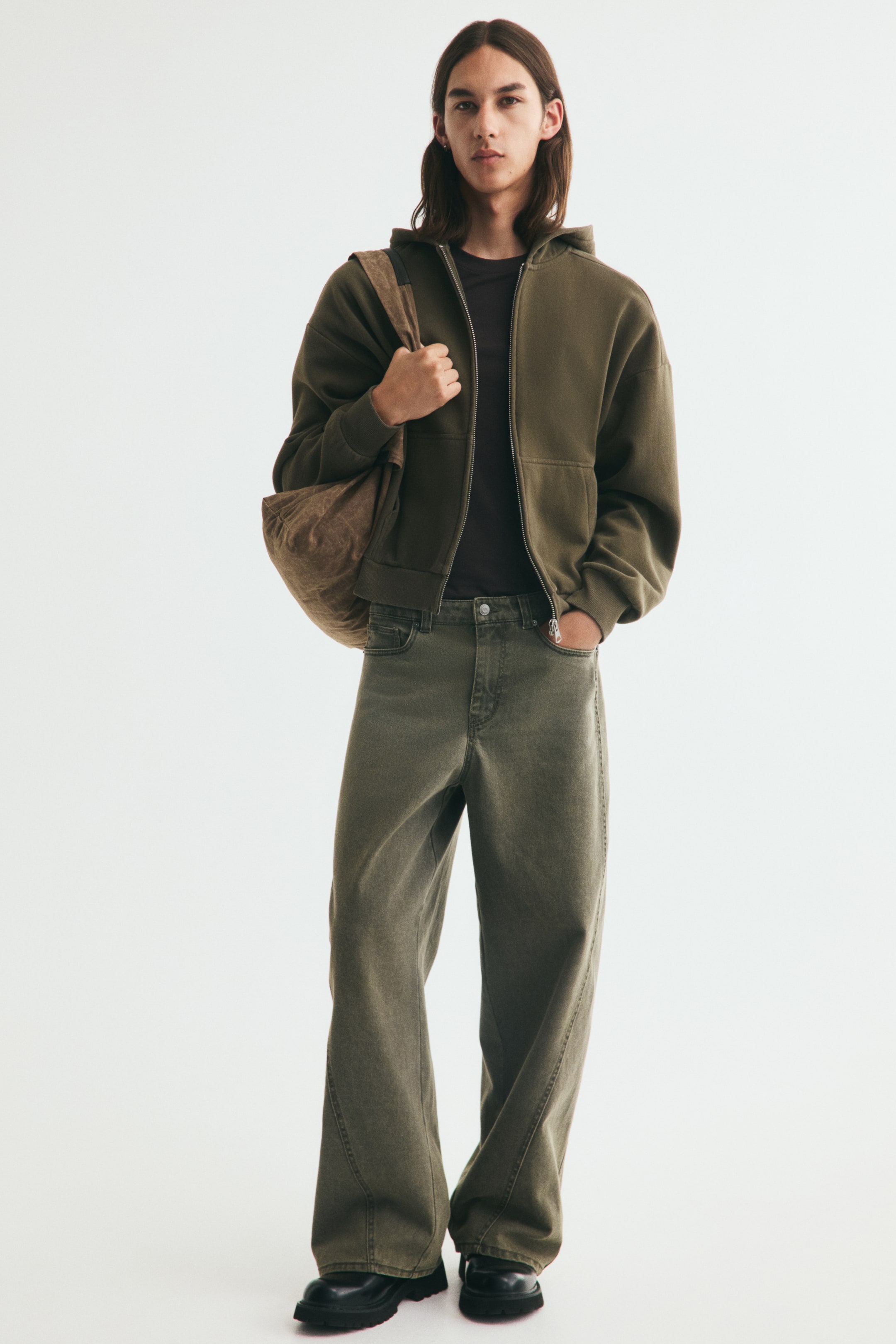 Oversized Hooded Jacket