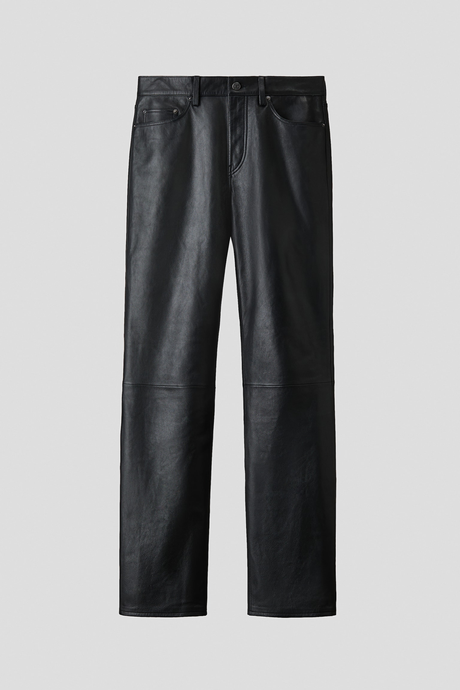 Skinnbyxa Regular Fit - Svart/Mörkröd - 1