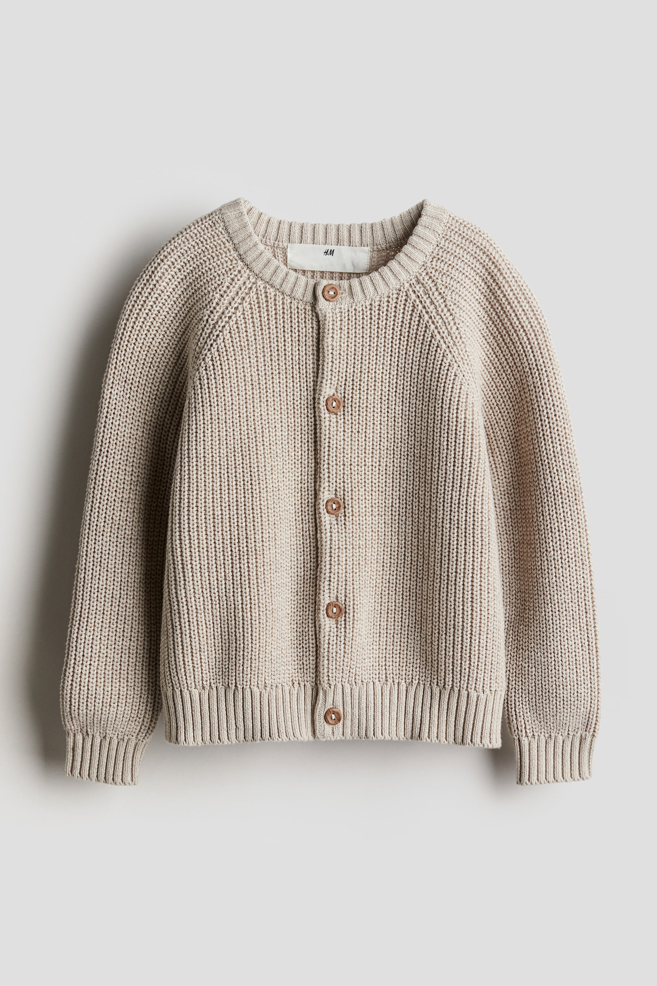 Größeres Bild ansehen: Baumwollcardigan - Beige - Kids | H&M DE 1