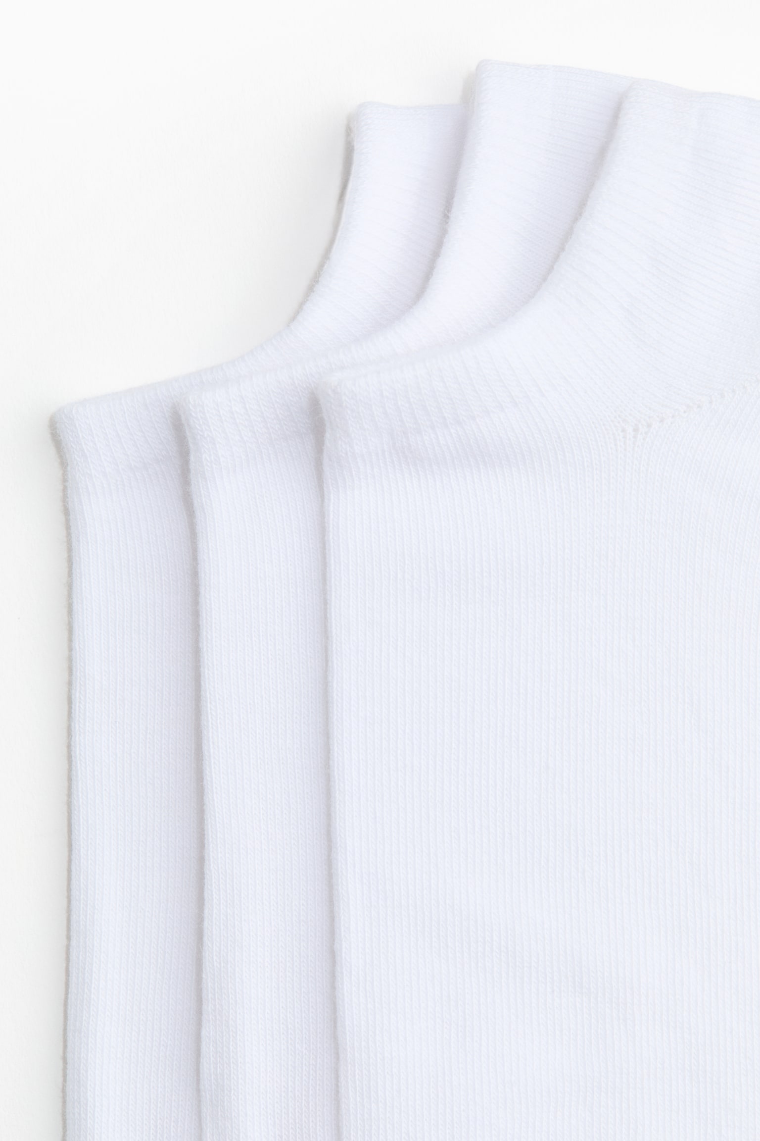 10-pack trainer socks - White/Black - 2