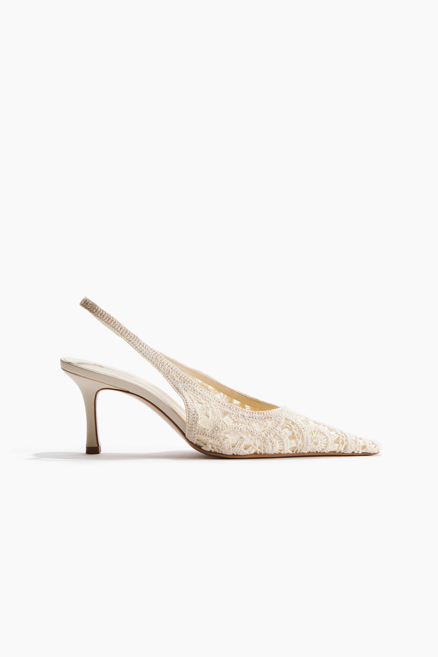 Heeled slingbacks - 1