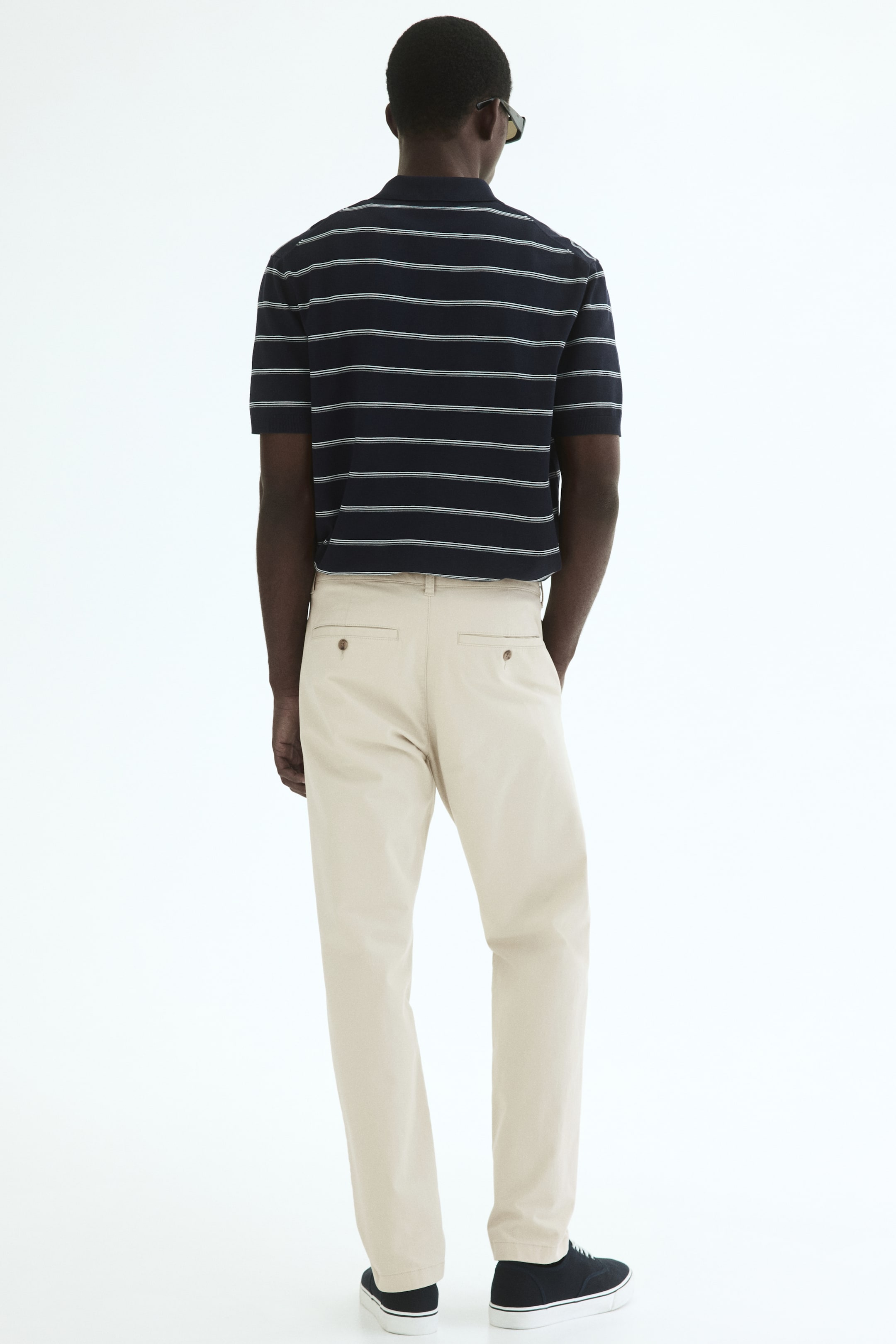 Slim-Fit Cotton Chinos