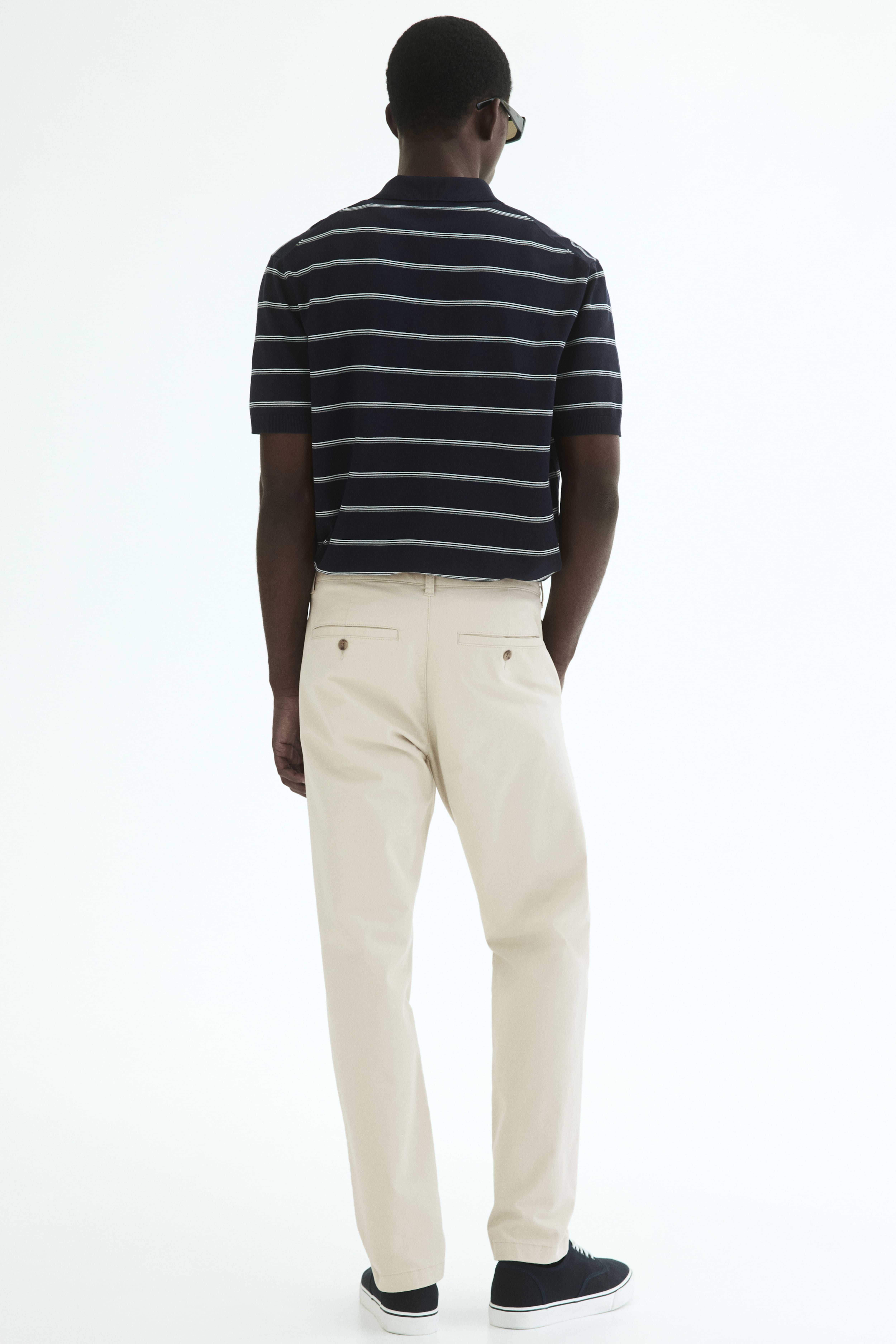 Slim-Fit Cotton Chinos
