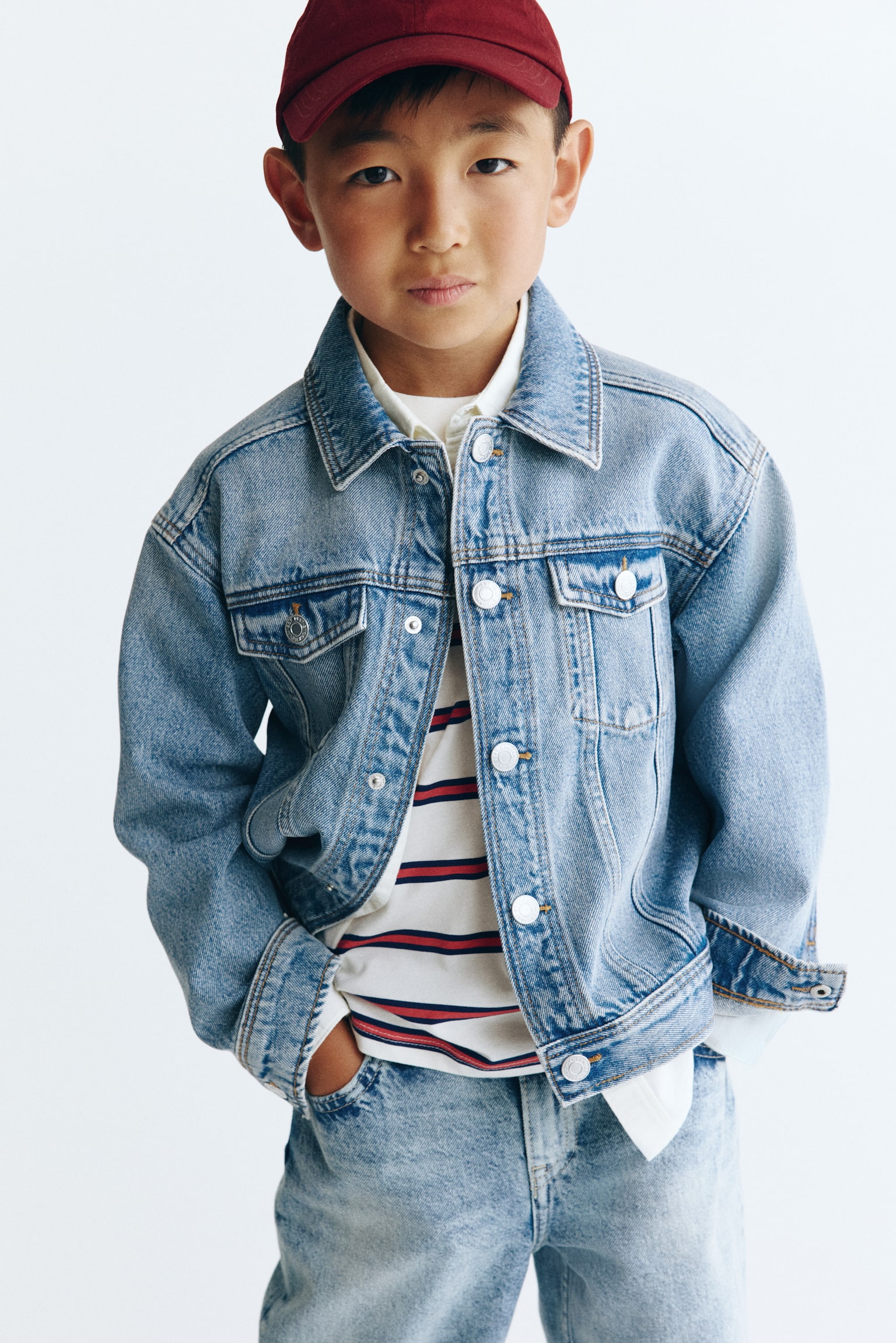 Denim jacket - Light denim blue - 1