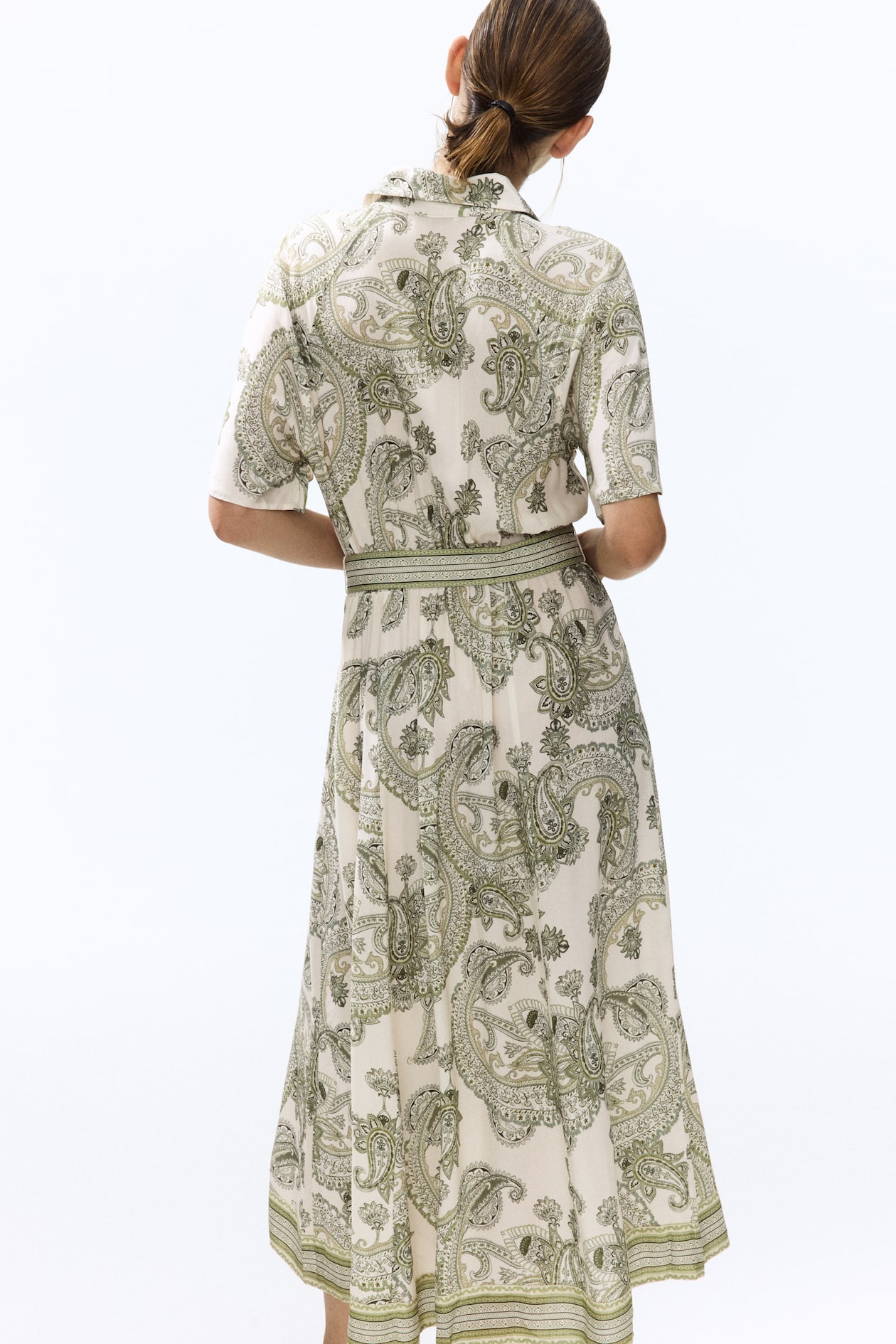 Tie-belt Shirt Dress - image 3