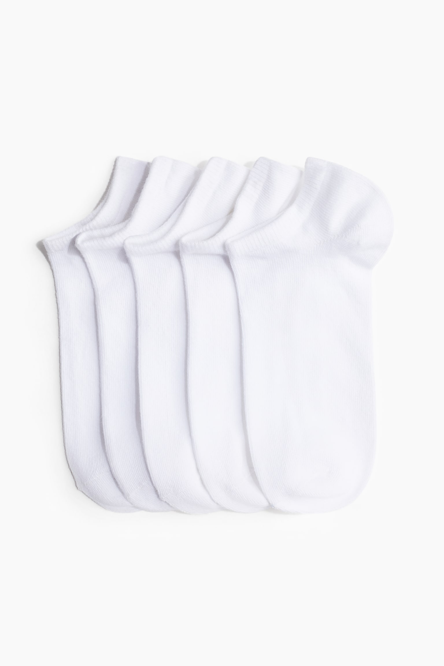 5-pack trainer socks - White - 5