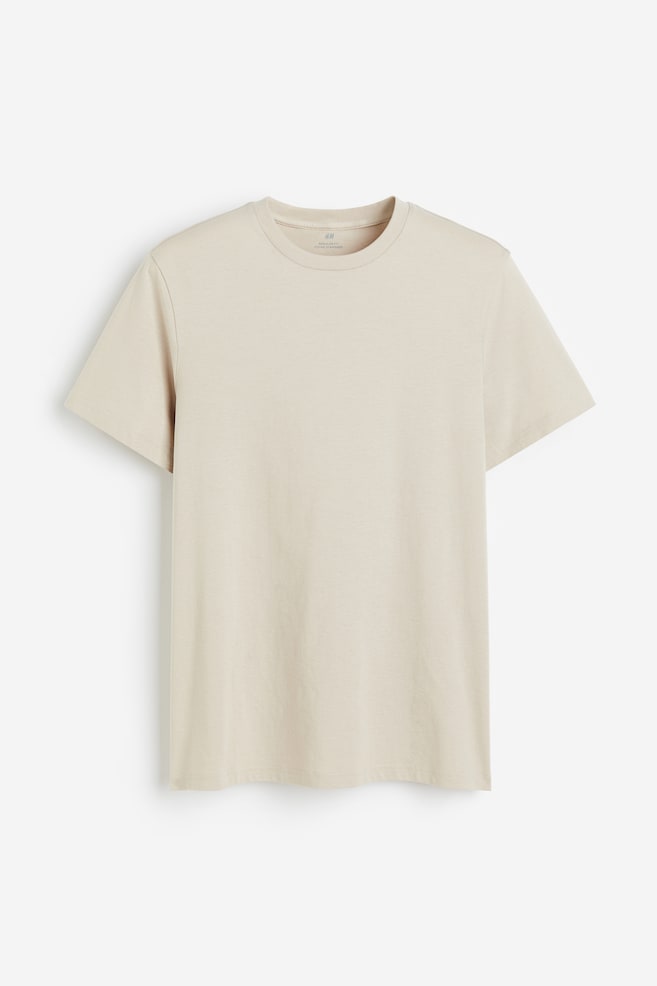 T-shirt Regular Fit - Beige clair/Blanc/Noir/Gris chiné/dc/dc/dc/dc/dc/dc/dc/dc/dc/dc/dc/dc - 2