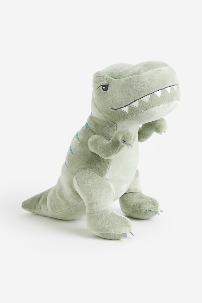 Dinosaur soft toy - Green/Tyrannosaurus rex/Blue/Brontosaurus/Orange/Triceratops - 1