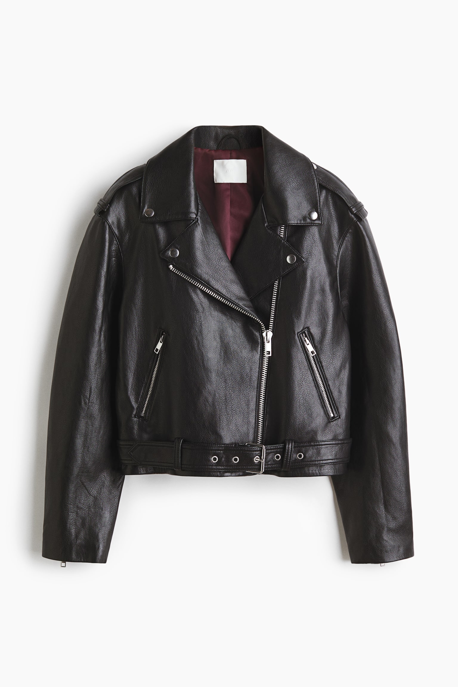 Coated biker jacket - 2
