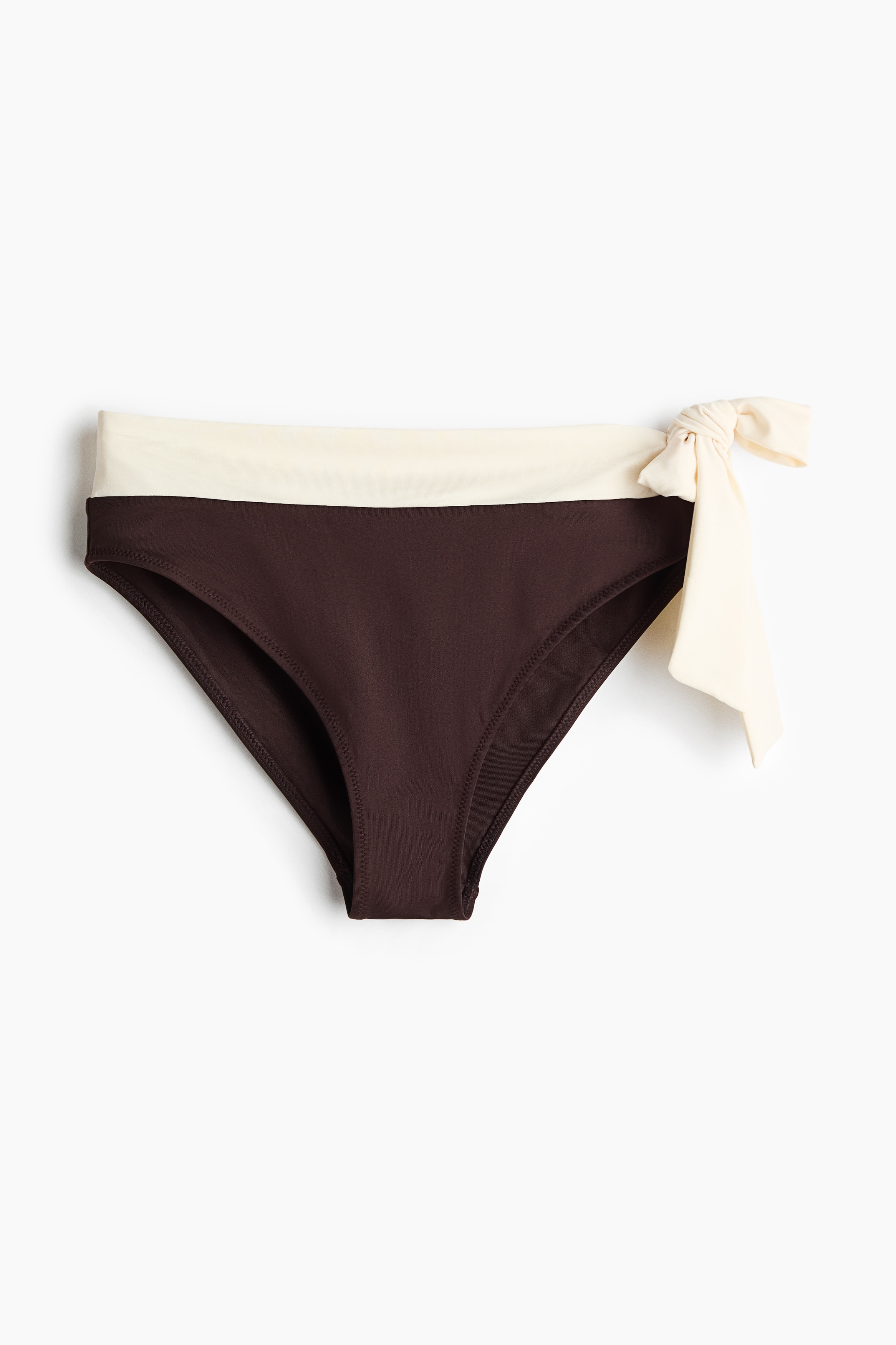 Cheeky Bikini bottoms - Dark brown/Cream
