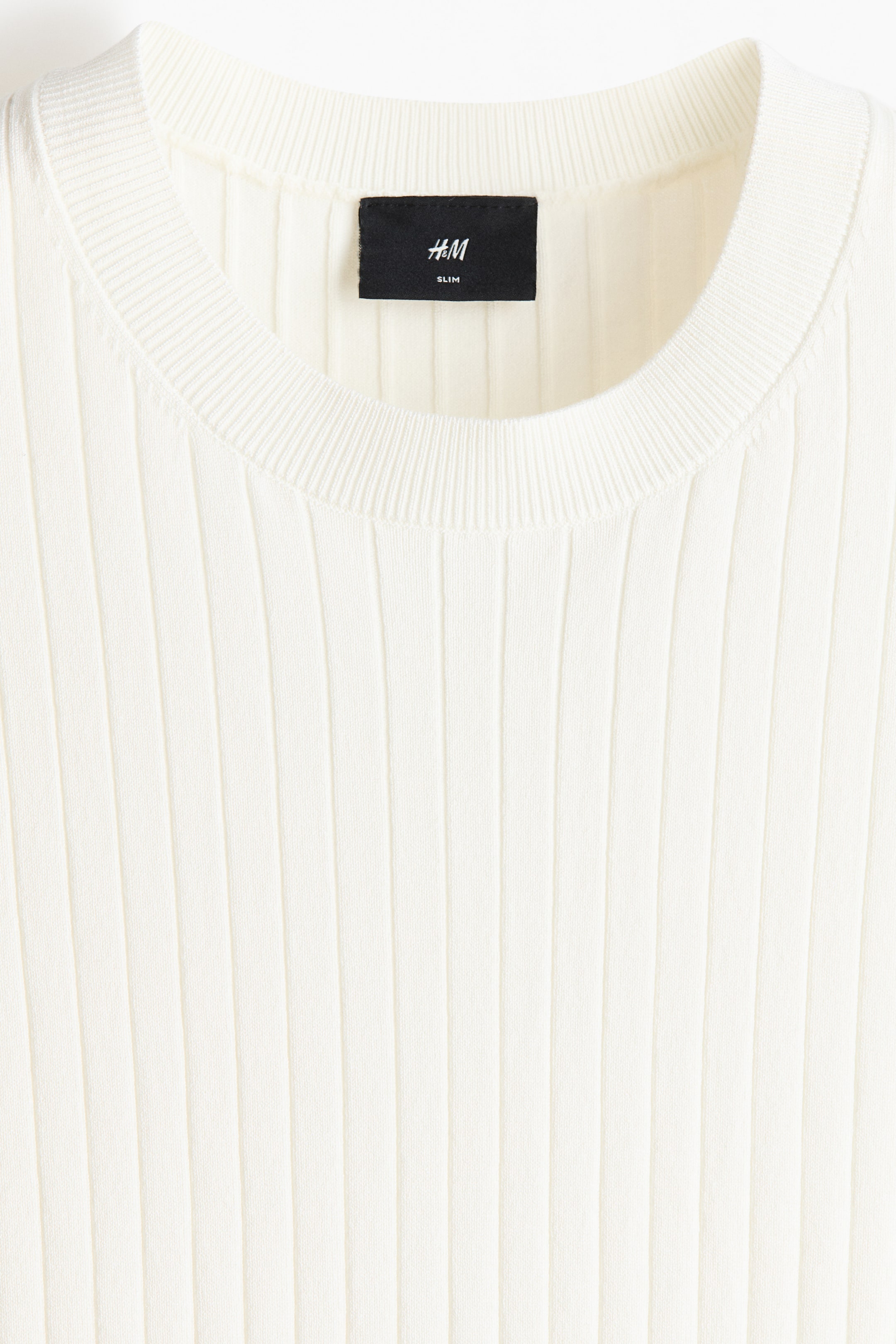 T-shirt près du corps en tricot