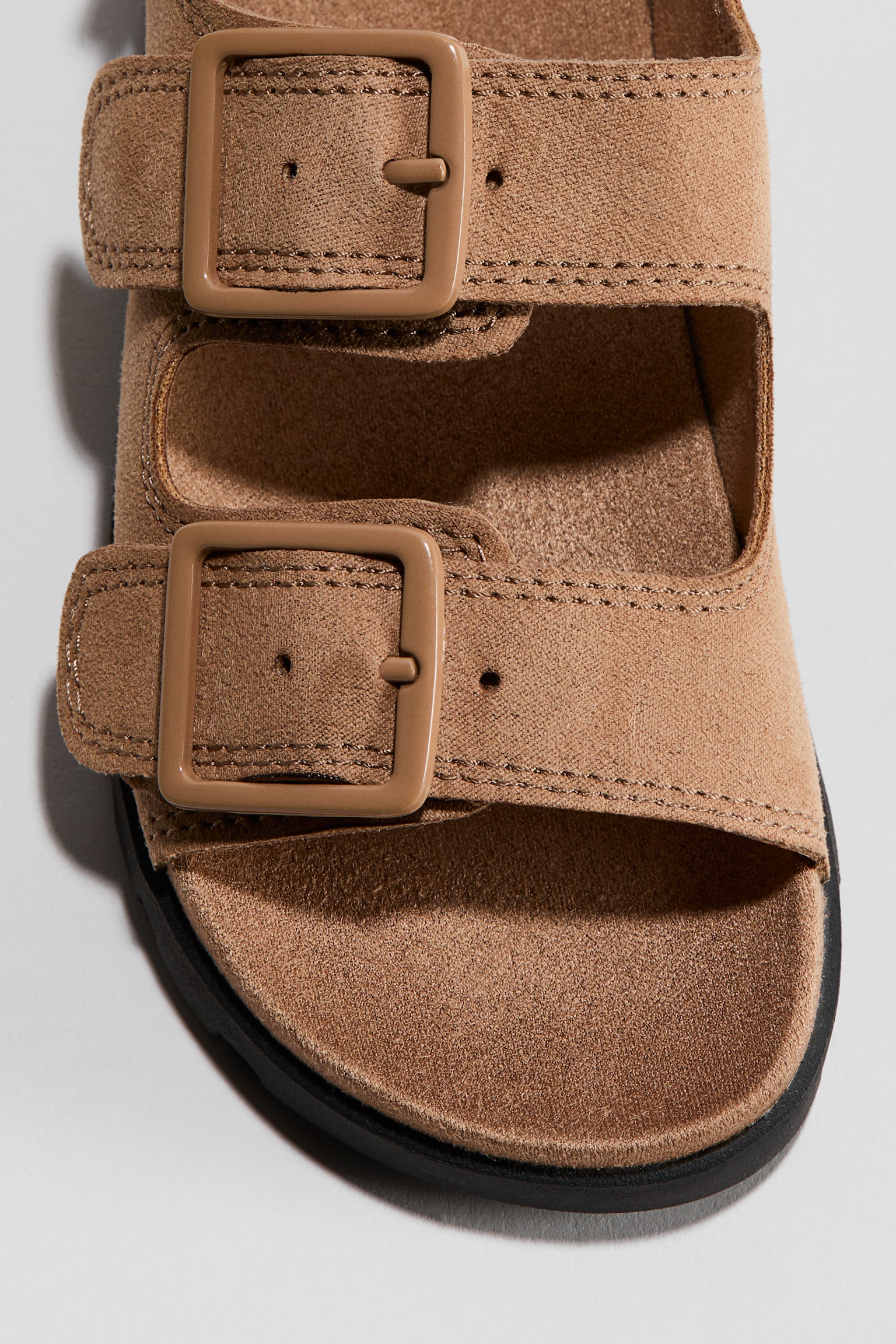 Sandals - Dark beige - 2