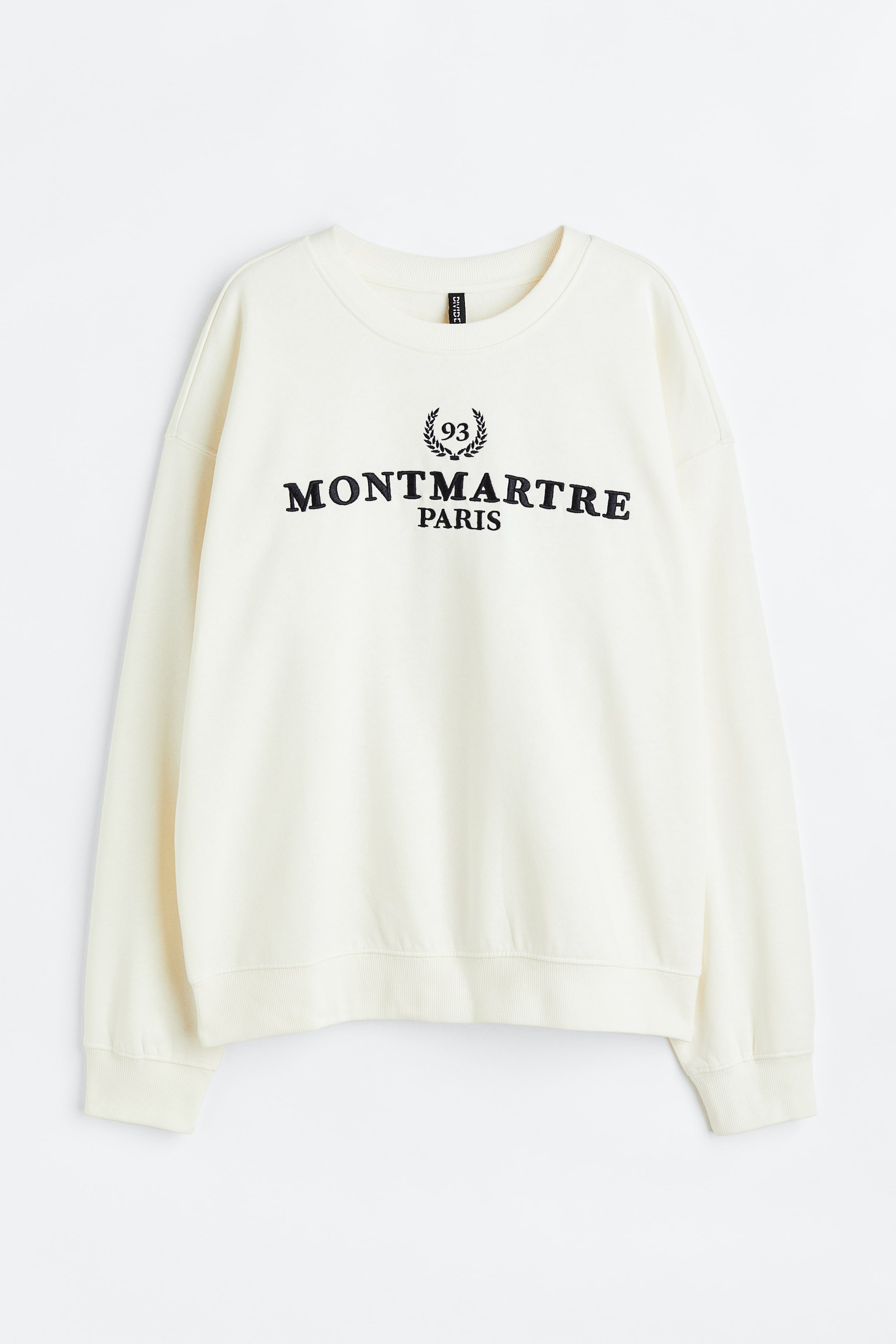View larger image: Sweatshirt with Motif - Cream/Montmartre - Ladies | H&M US 1