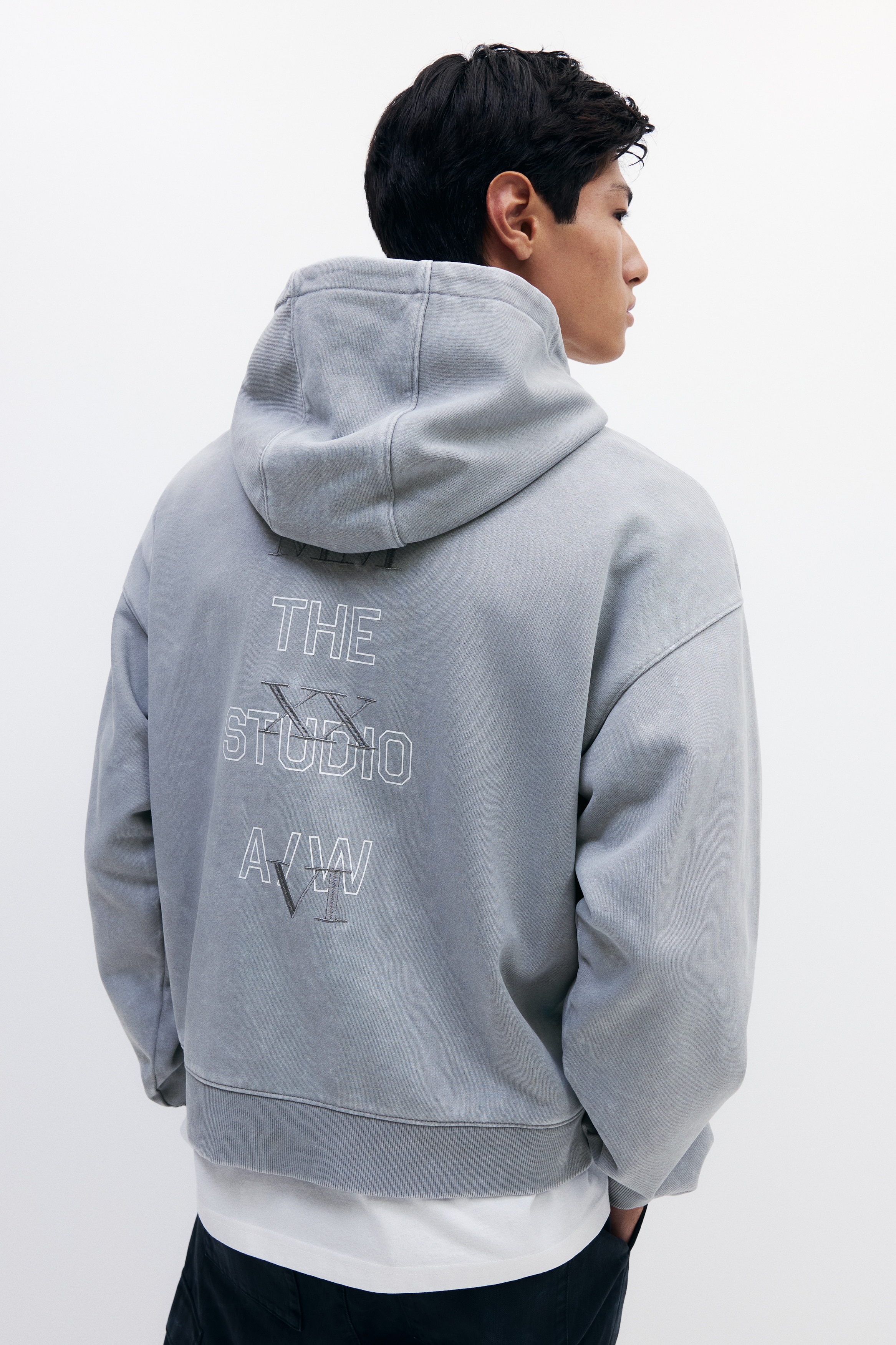 Oversized Fit Washed hoodie