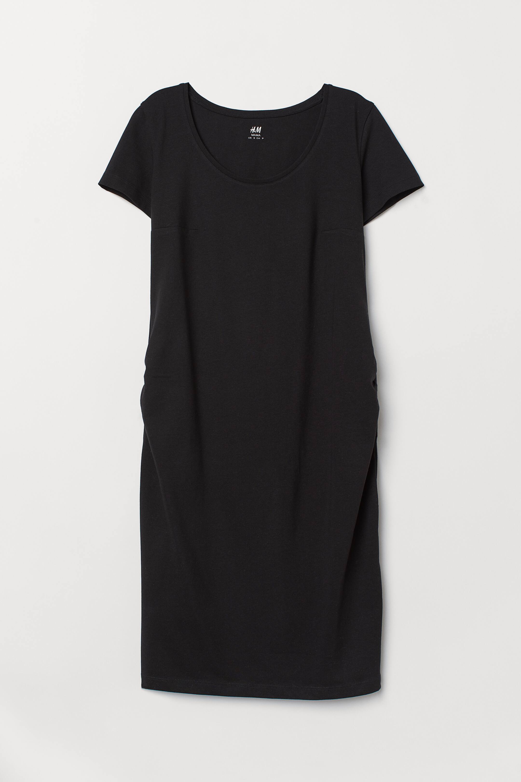 Agrandir l'image: MAMA Robe en jersey - Noir - FEMME | H&M FR 1