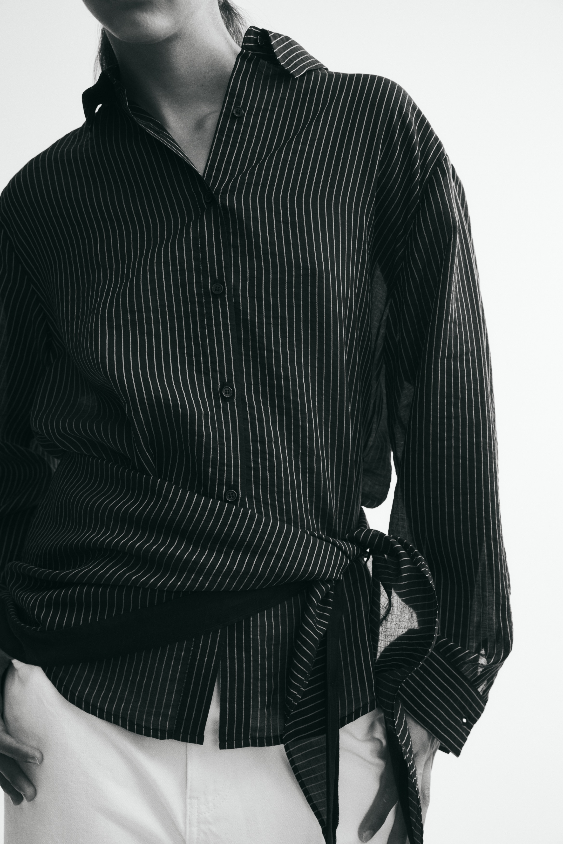 Scarf-Detail Shirt thumbnail 2
