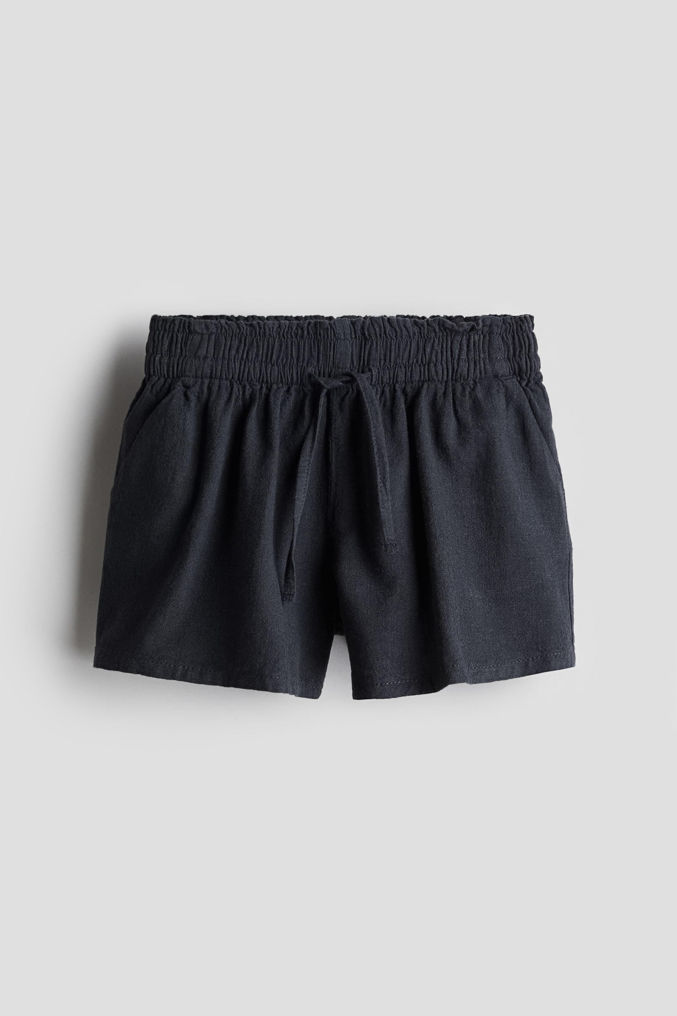 Linen-blend Shorts