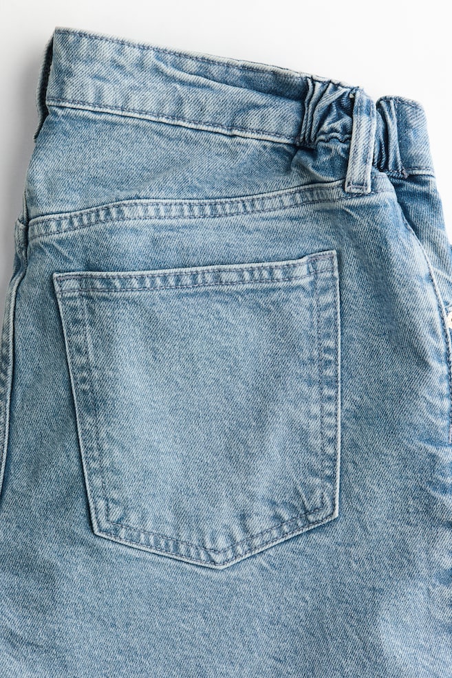 MAMA Straight Ankle Jeans-Denim blue - 2