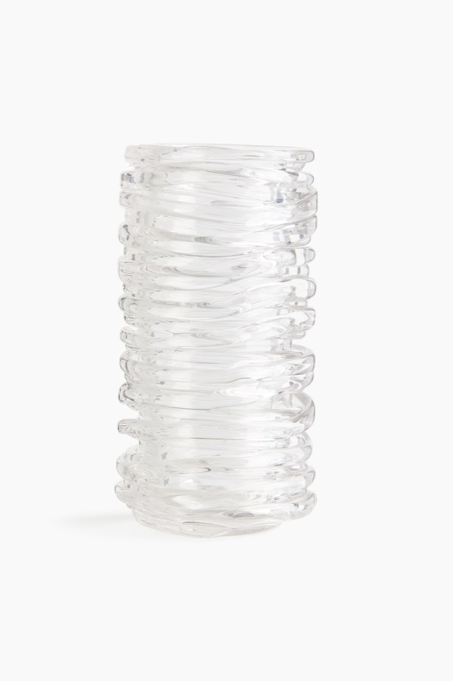 Glass Vase - Transparent - 1