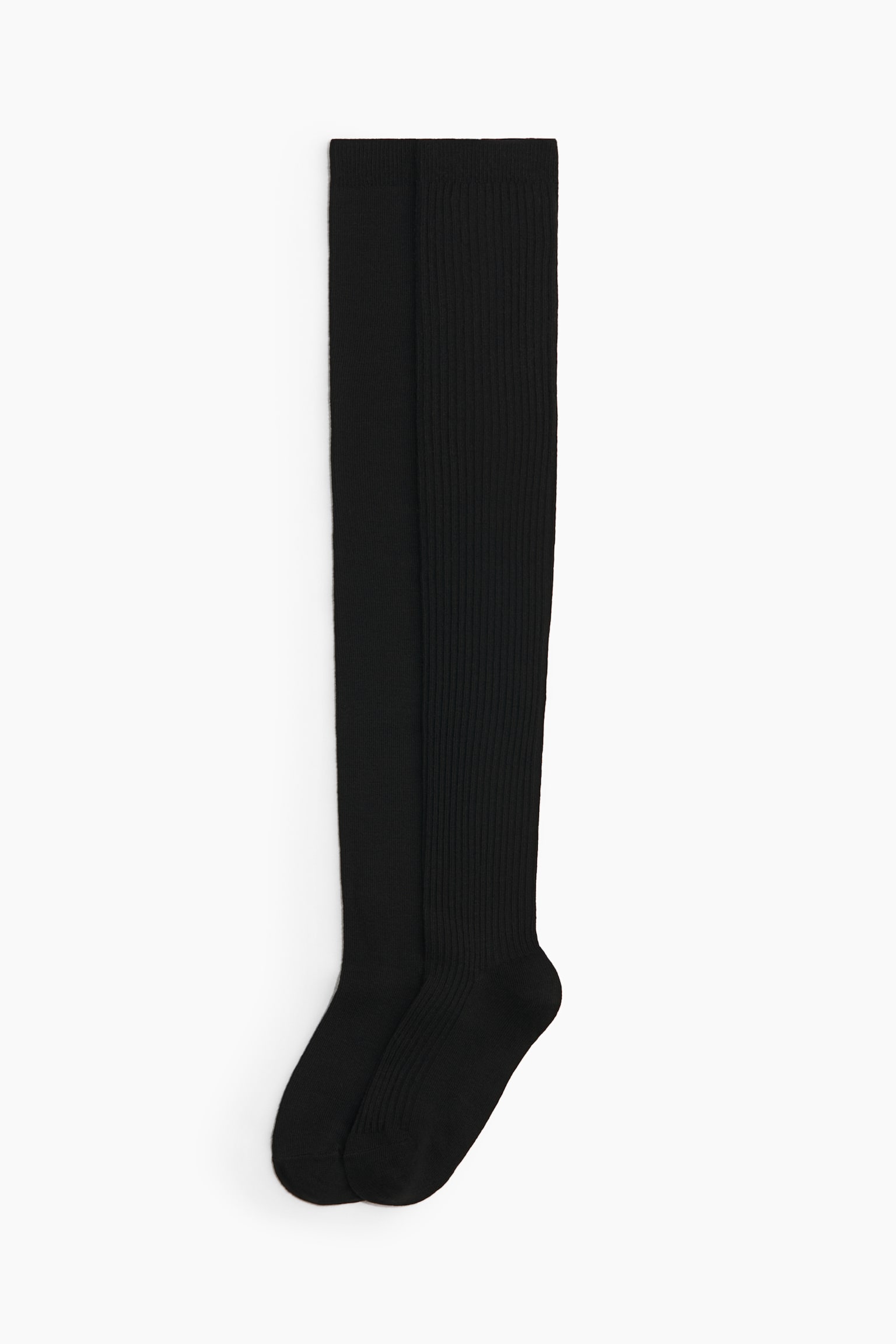 2-Pack Over-the-Knee Socks - Black