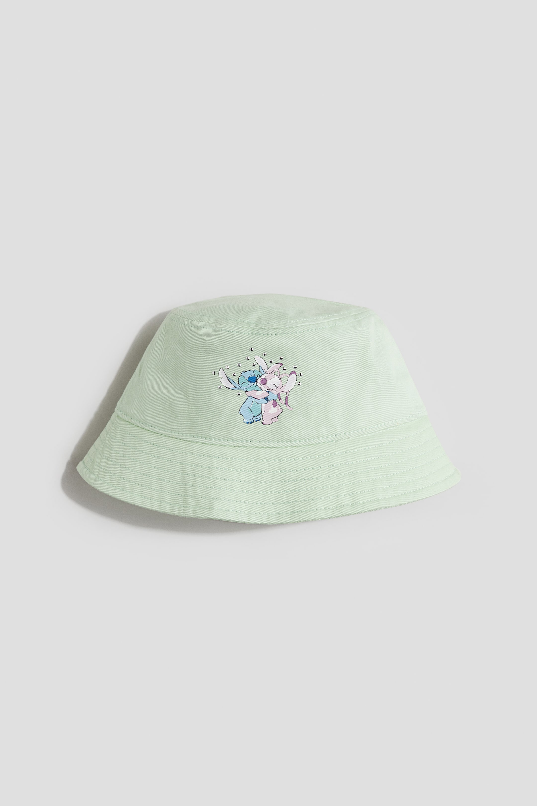 Bucket Hat with Printed Motif