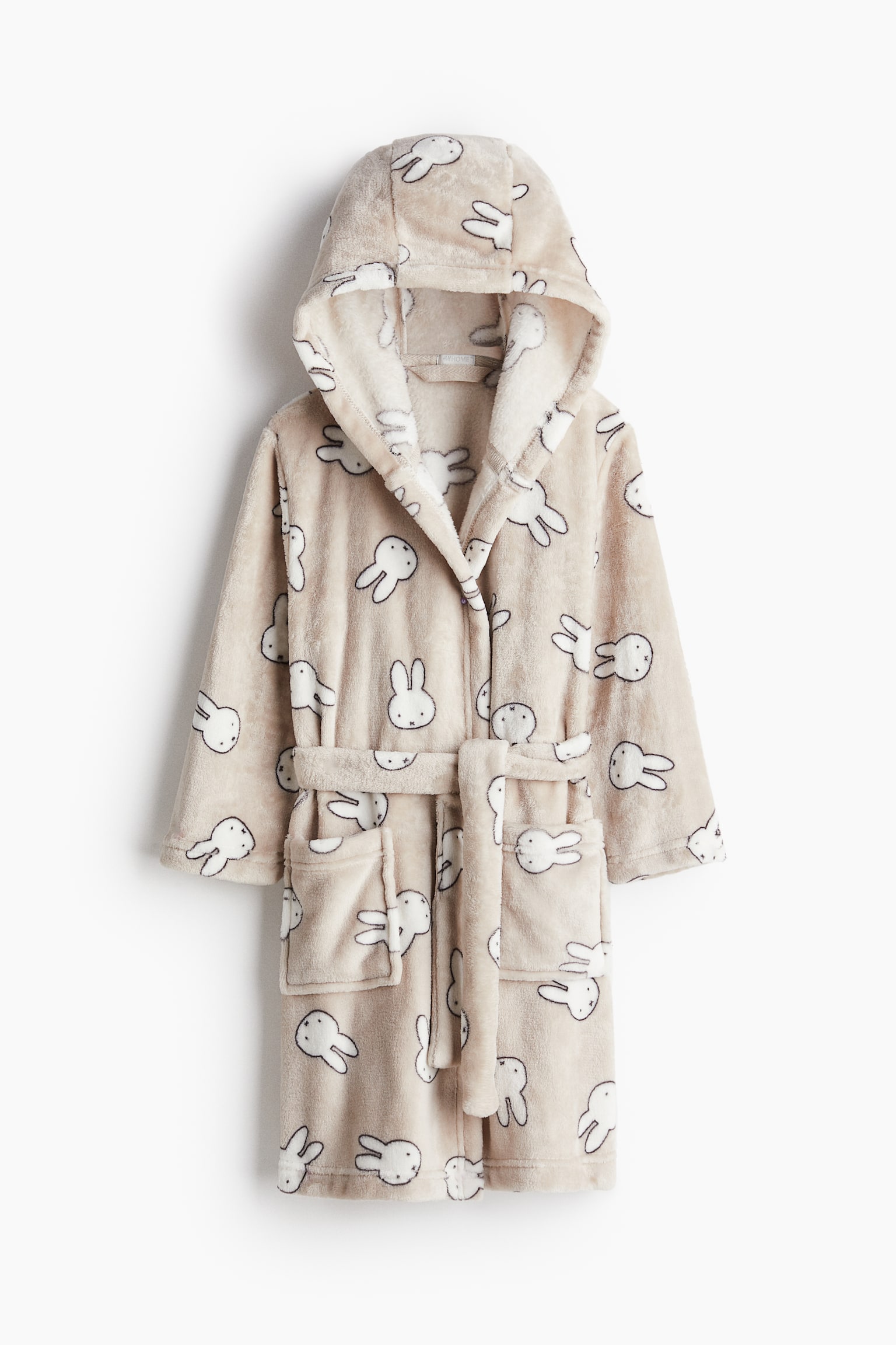 Morgonrock i fleece - Ljusbeige/Miffy - 1