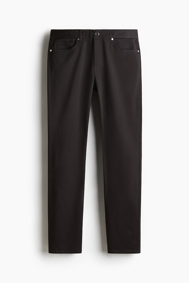 Pantalon 5 poches près du corps - Gris foncé/Black/Blanc/Beige/Beige - 1